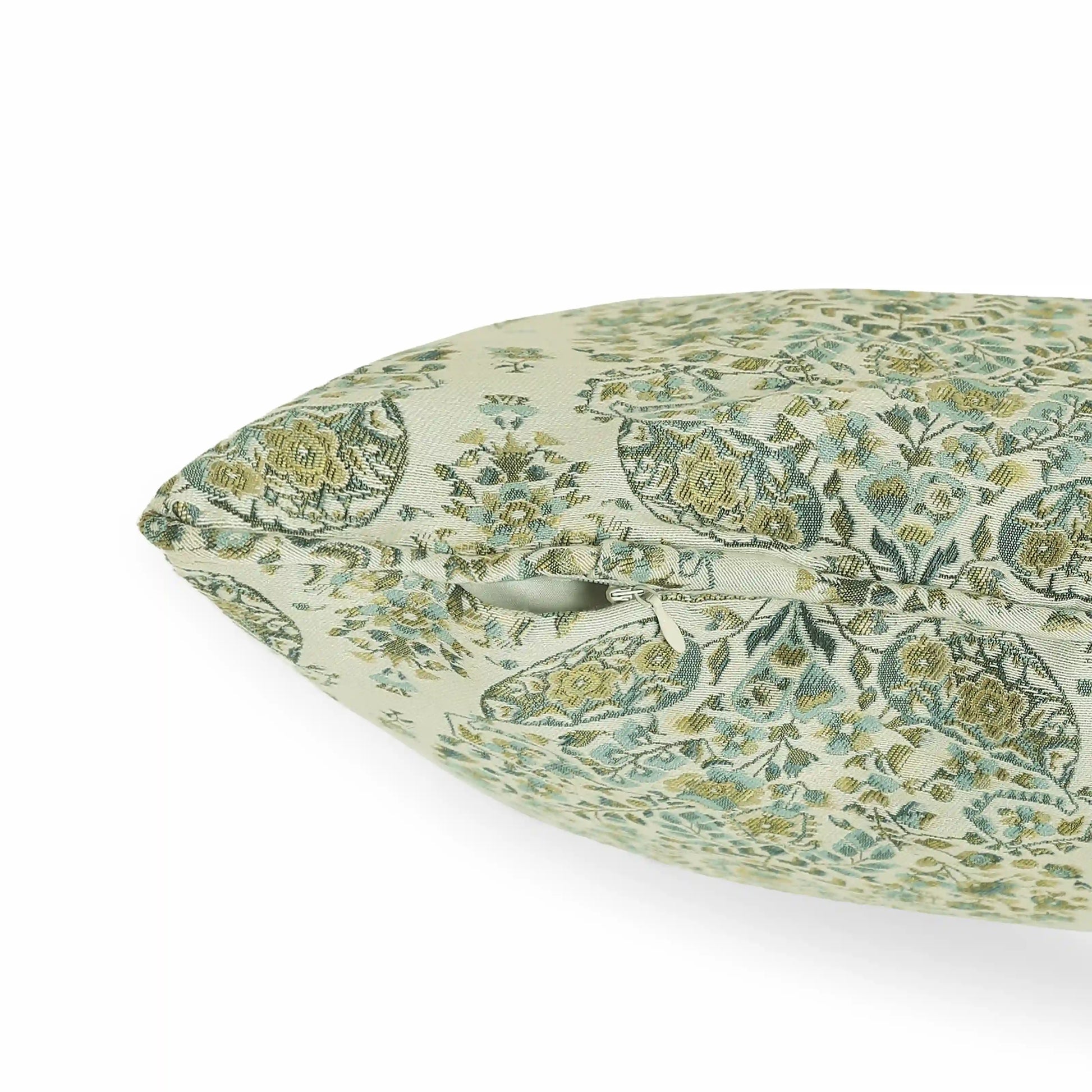 Espricia Woven Cushion Cover | Paisley Dreams Teal / Cushion Cover (41cm x 41cm)