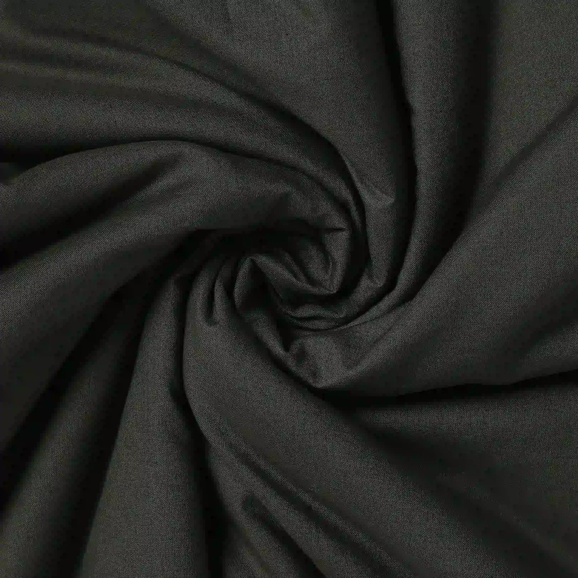 Paleto | Everyday Hues Cotton Solid Dyed Dohar with Super Soft Flannel Layering-Dark Grey Dark Grey / Single