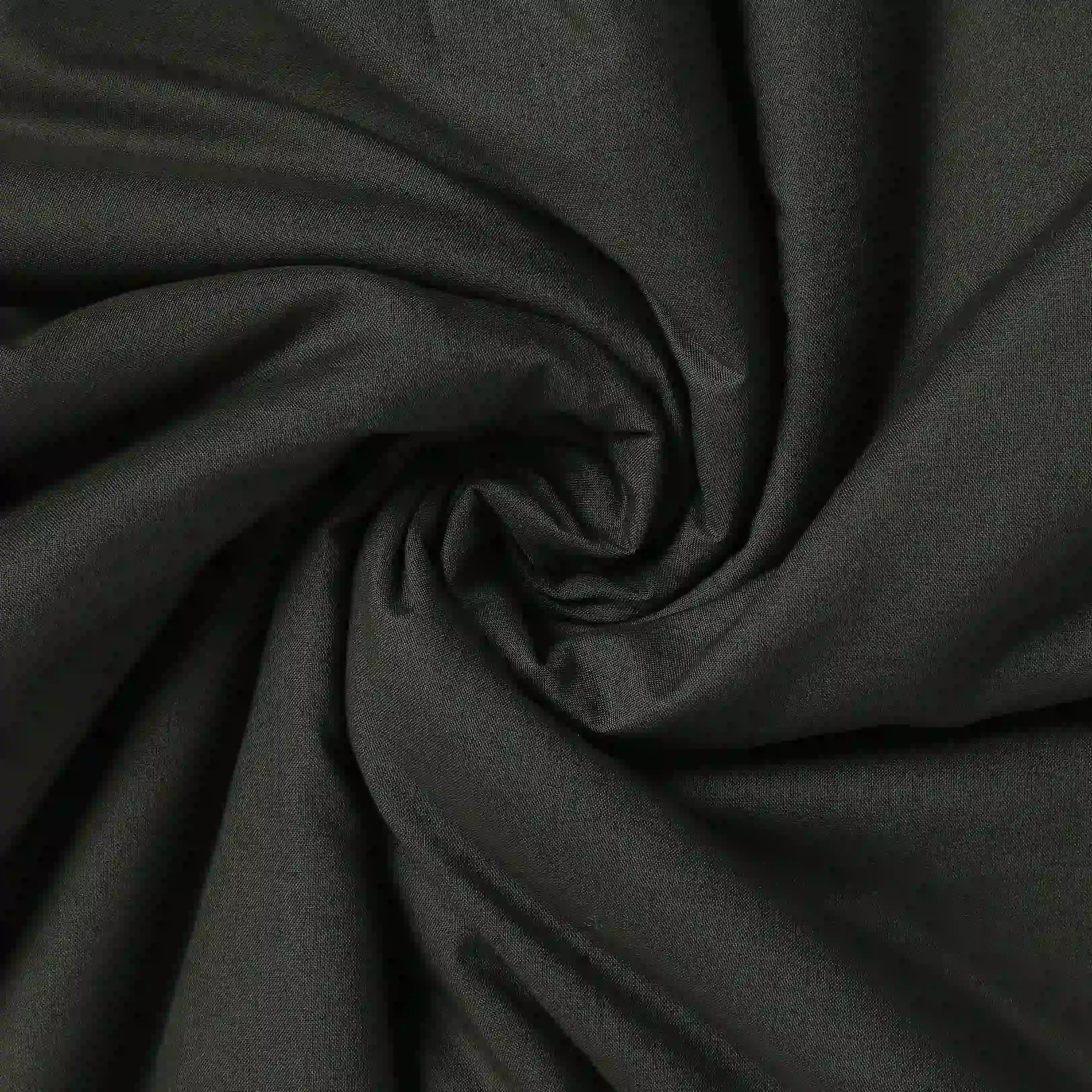 Paleto | Everyday Hues Cotton Solid Dyed Dohar with Super Soft Flannel Layering-Dark Grey Dark Grey / Single