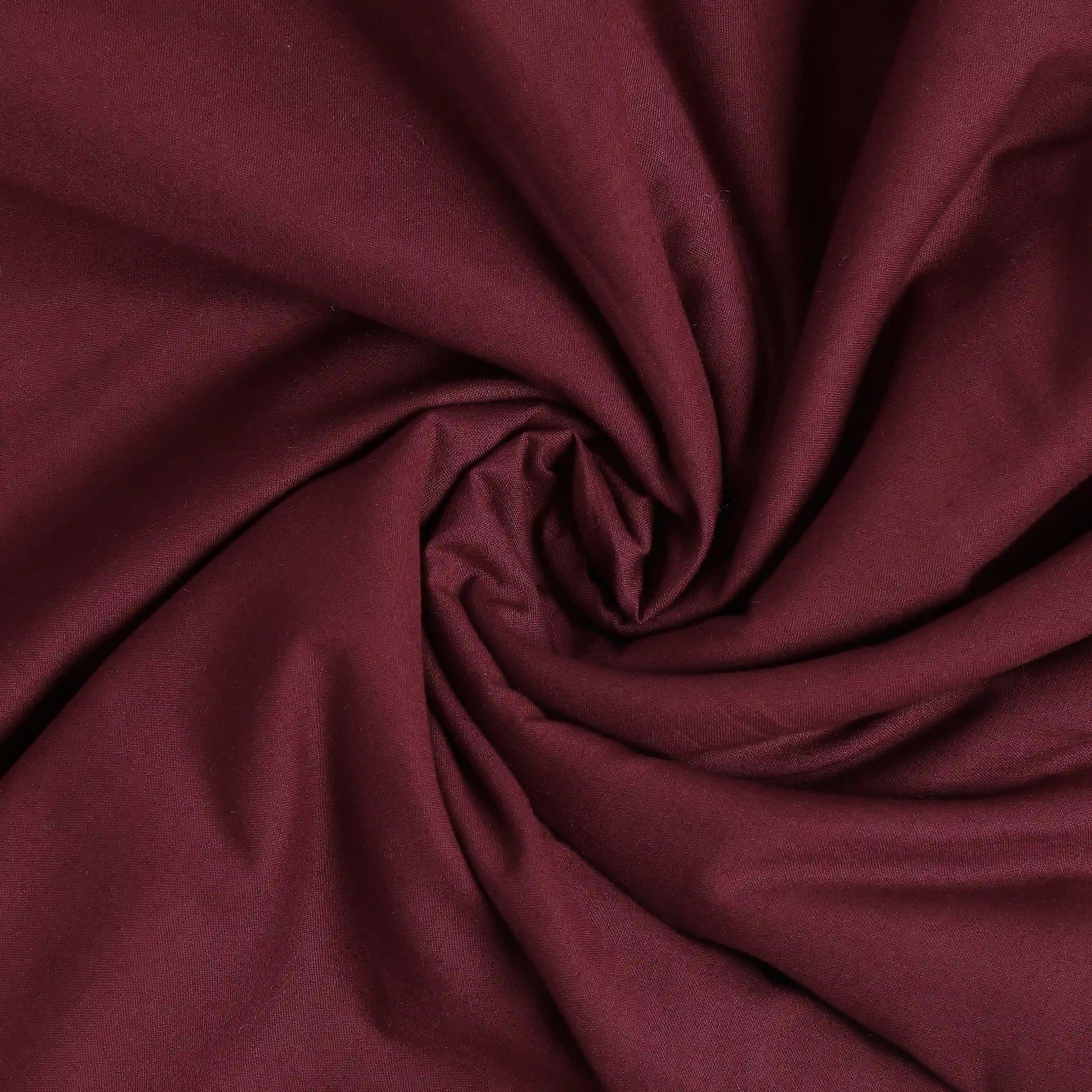 Paleto | Everyday Hues Cotton Solid Dyed Dohar with Super Soft Flannel Layering-Windsor Wine Windsor Wine / Double