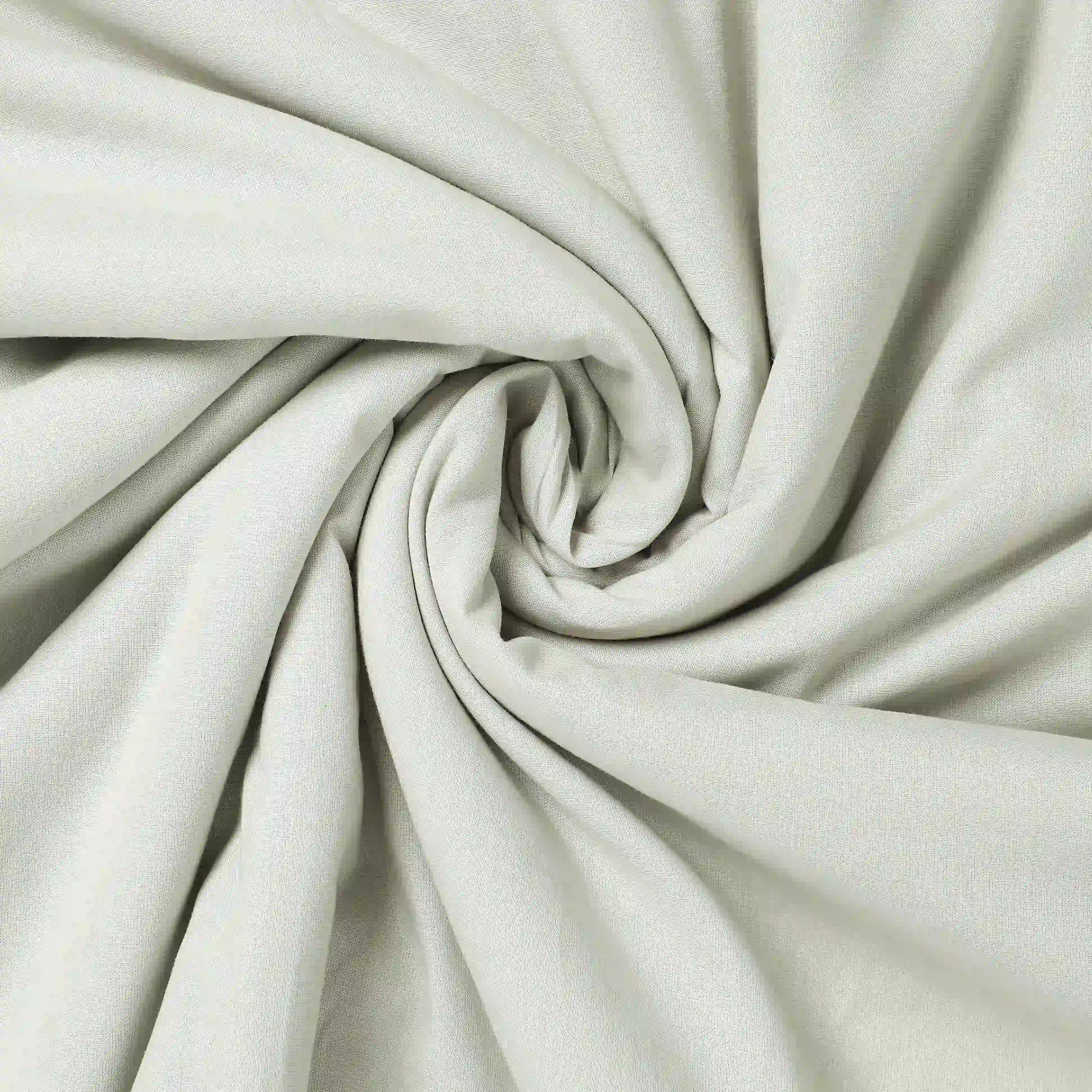 Paleto | Everyday Hues Cotton Solid Dyed Dohar with Super Soft Flannel Layering-Silver Silver / Double