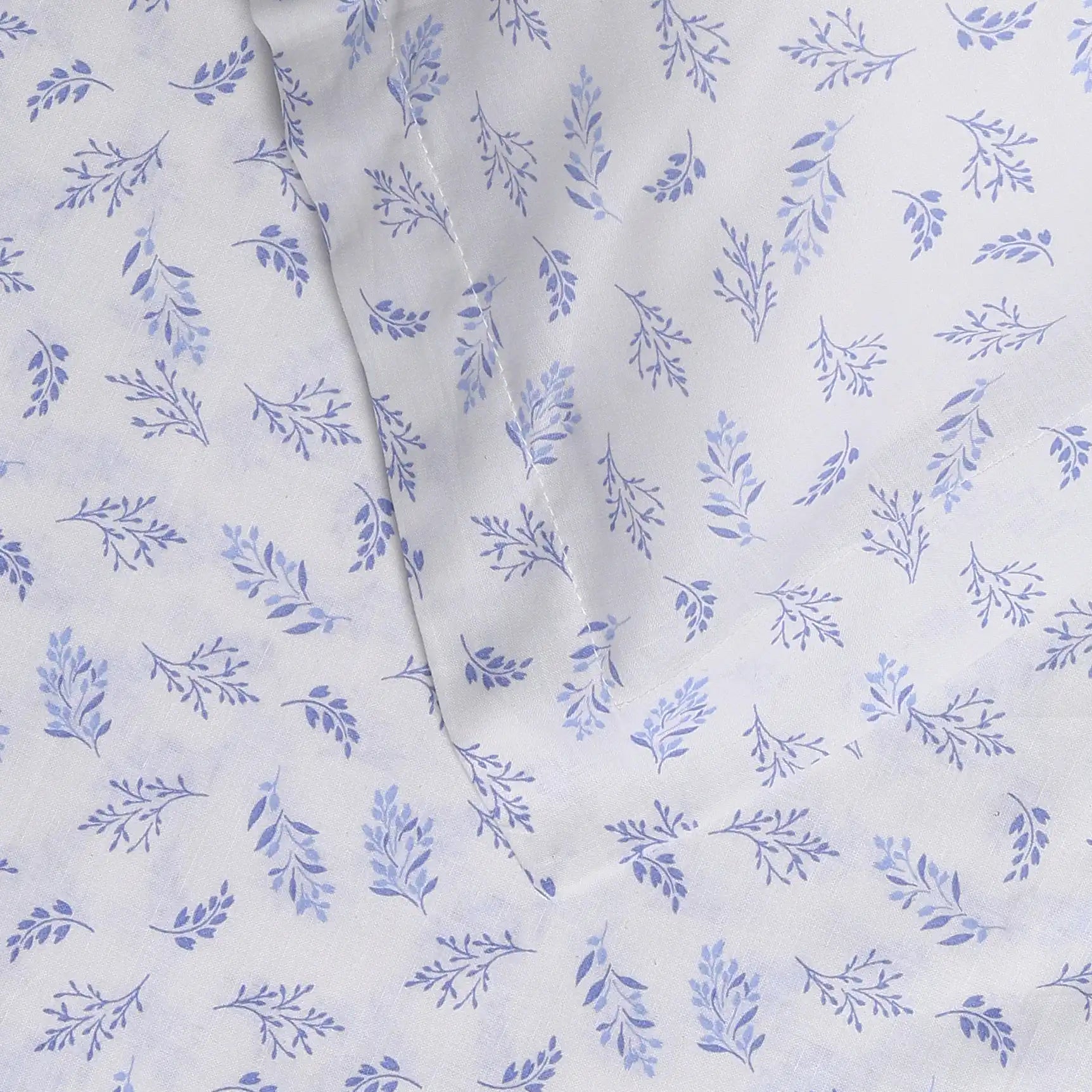 Bloomshire Classic | Everyday Charm Printed Cotton Bedsheet Set-Purple Purple / Double