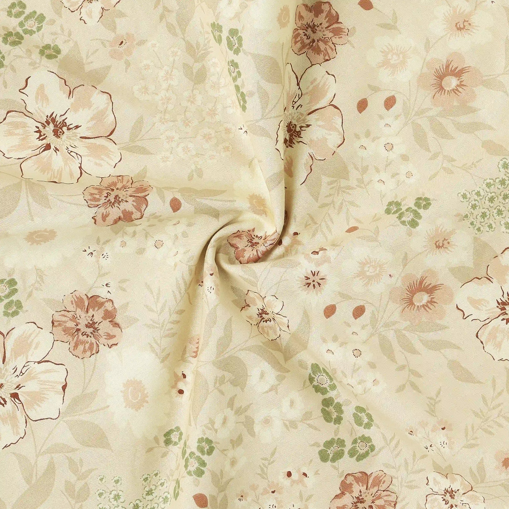 Mishella Printed Beige Dohar Beige / Single