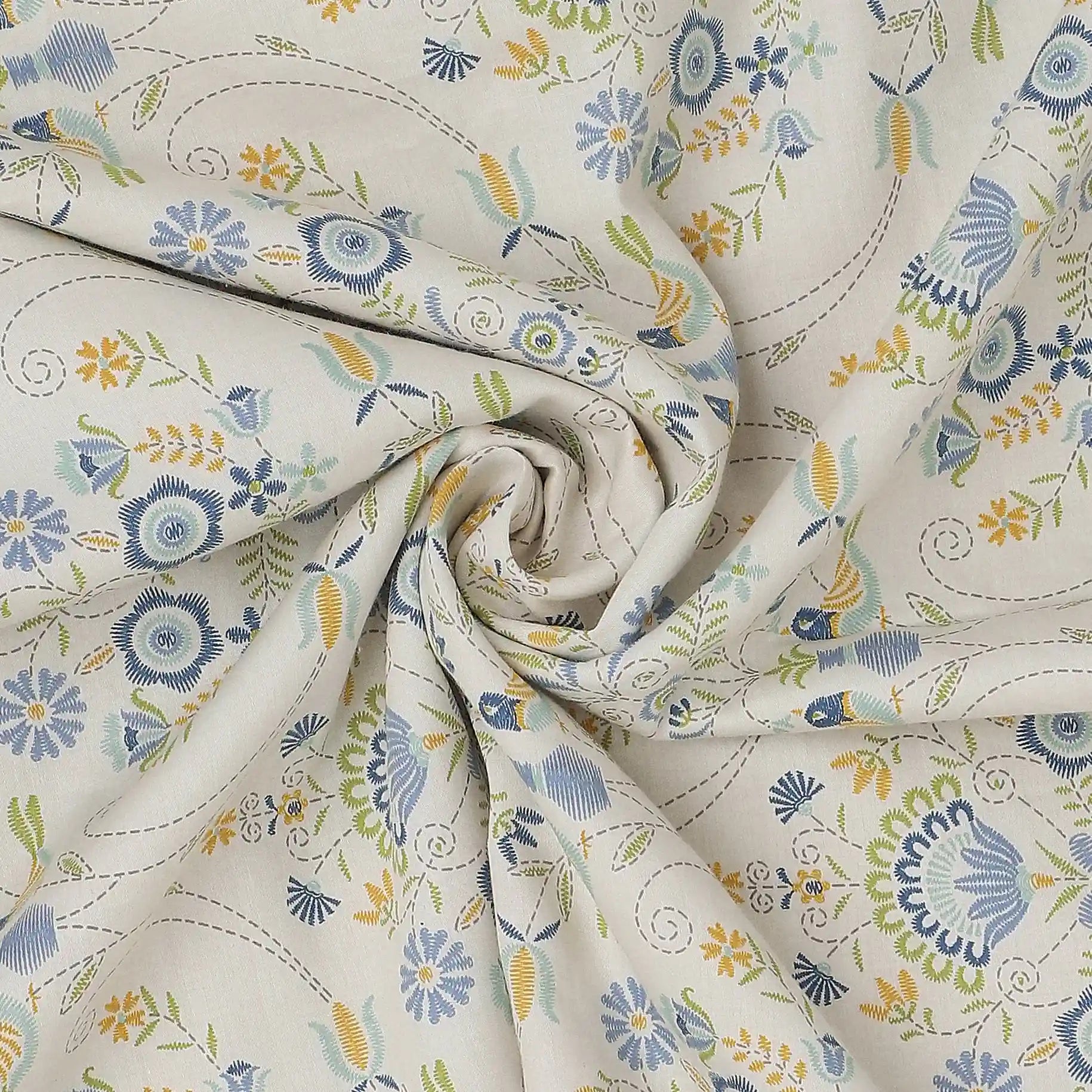Fergana 100% Cotton Dohar Multicolour / Single