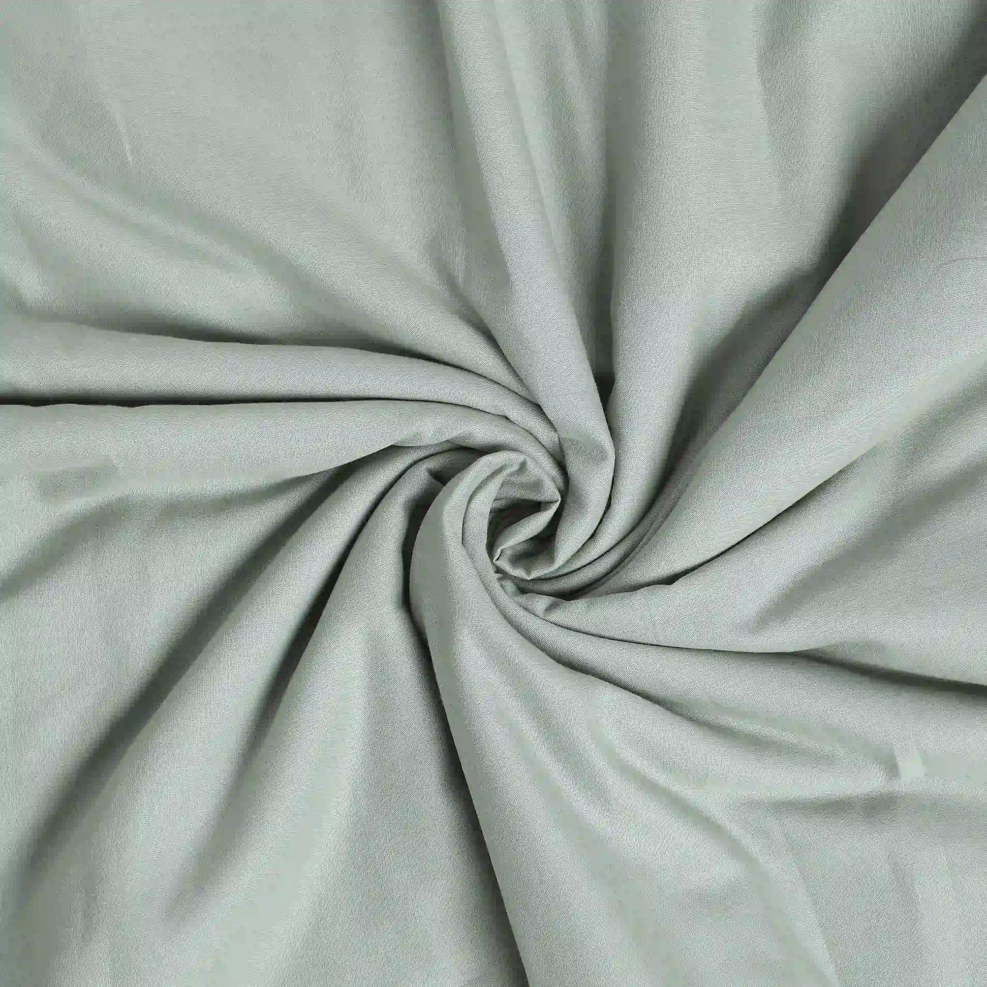 Paleto | Everyday Hues Cotton Solid Dyed Dohar with Super Soft Flannel Layering-Green Sage Green Sage / Double