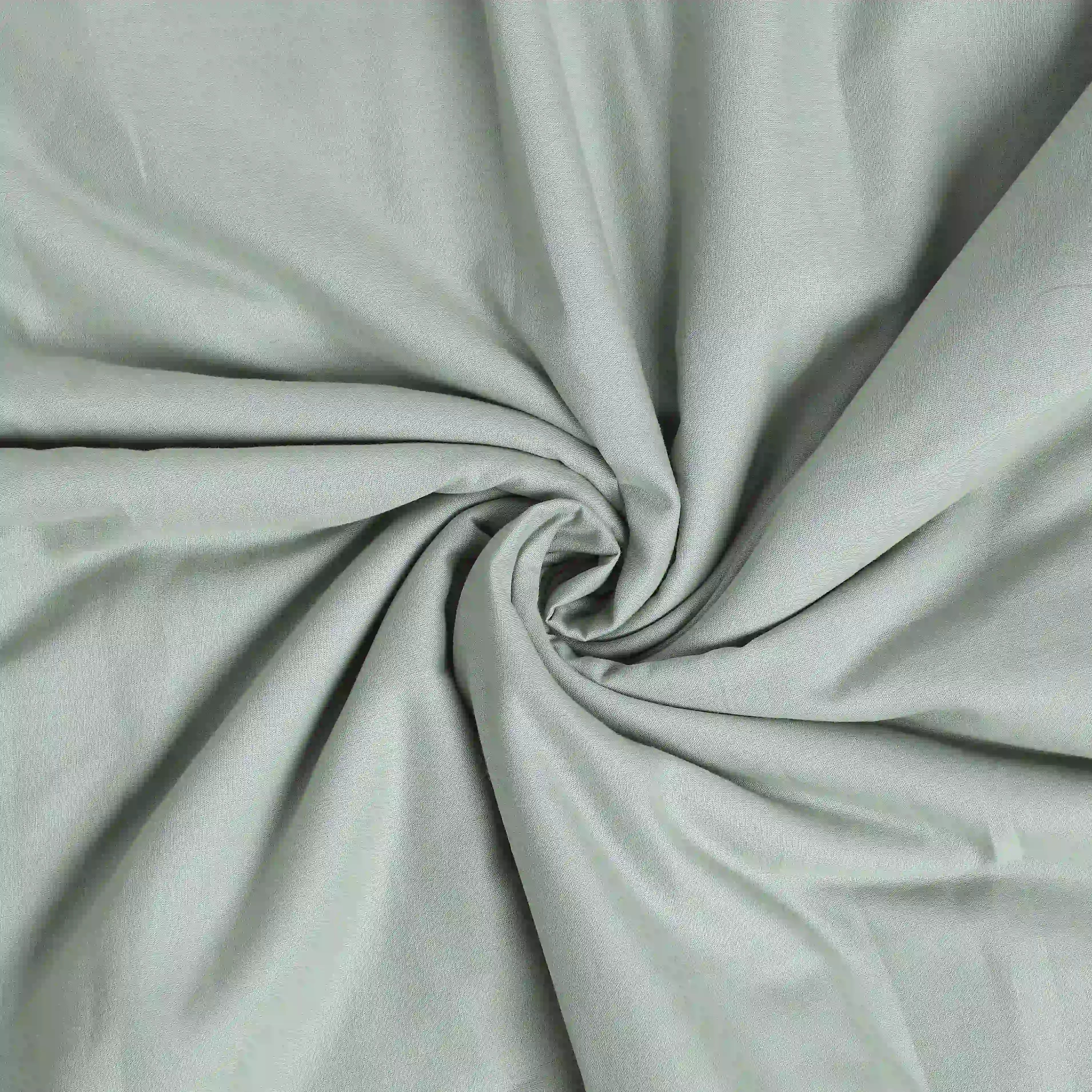Paleto | Everyday Hues Cotton Solid Dyed Dohar with Super Soft Flannel Layering-Green Sage Green Sage / Double