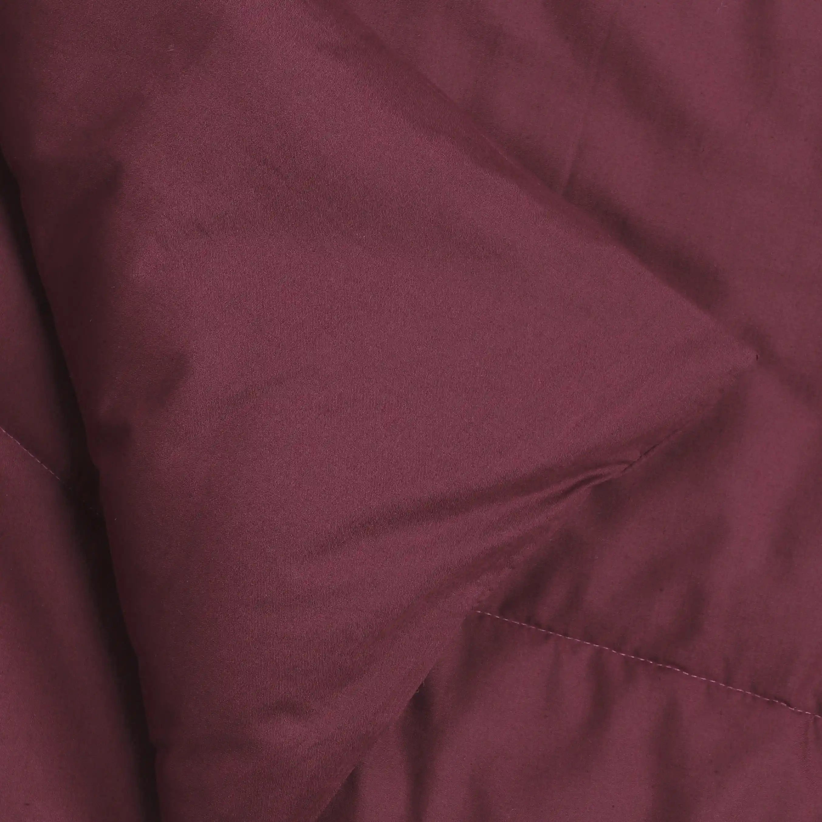 Paleto | Everyday Hues Cotton Solid Dyed 120GSM Comforter-Windsor Wine Windsor Wine / Double