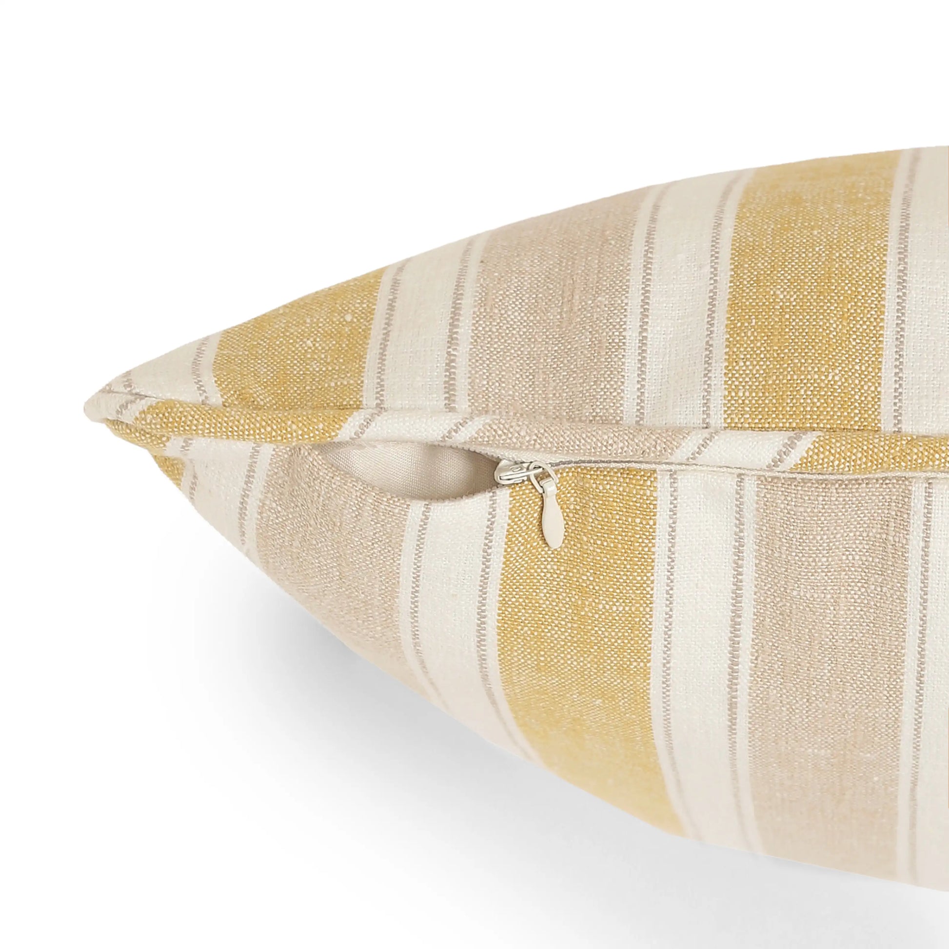Espricia Printed Cushion Cover | Linescape Mustard / Cushion Cover (51cm x 51cm)