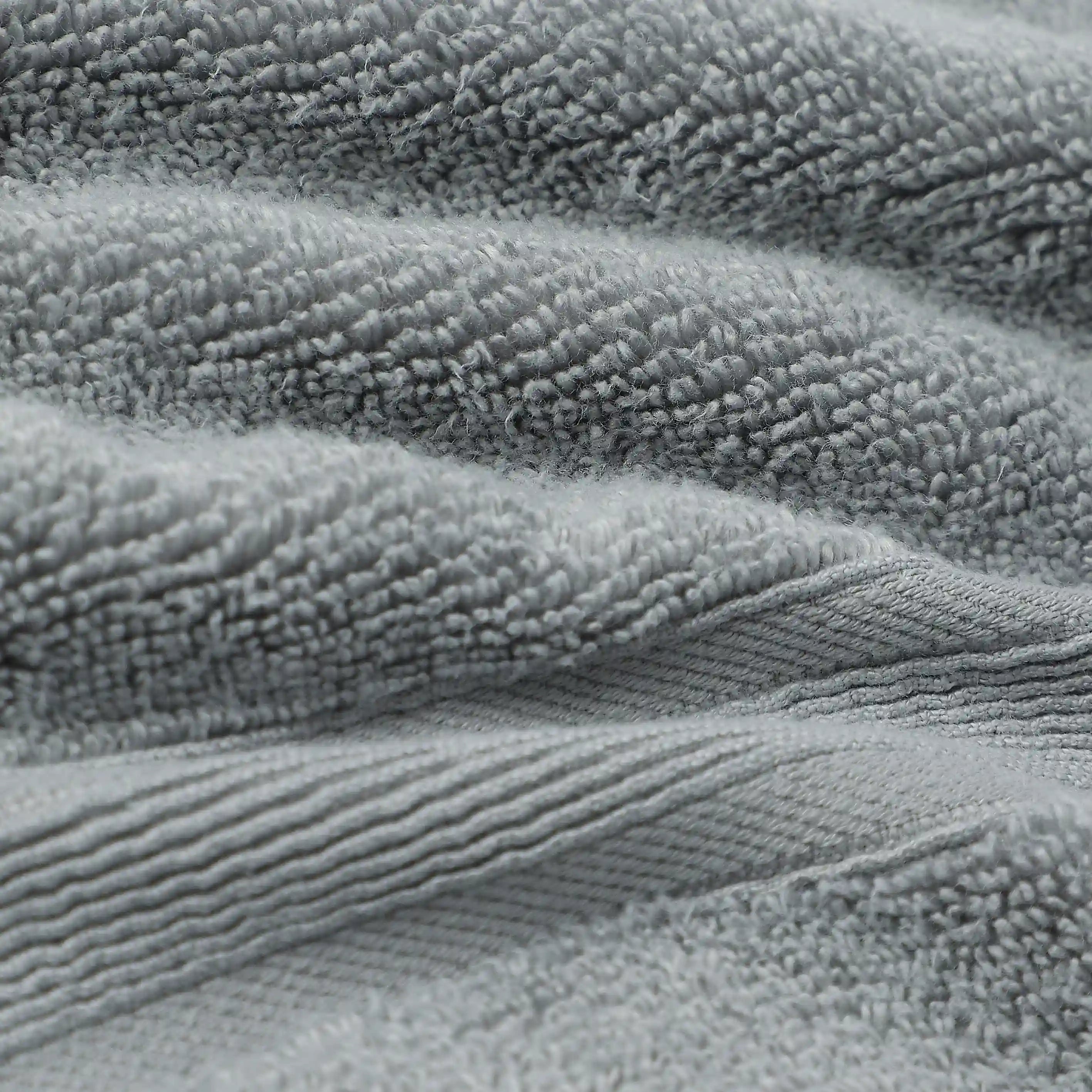 Pelushe Zero Twist 100% Cotton Face Towel Graphite / Face Towel (30cm x 30cm)
