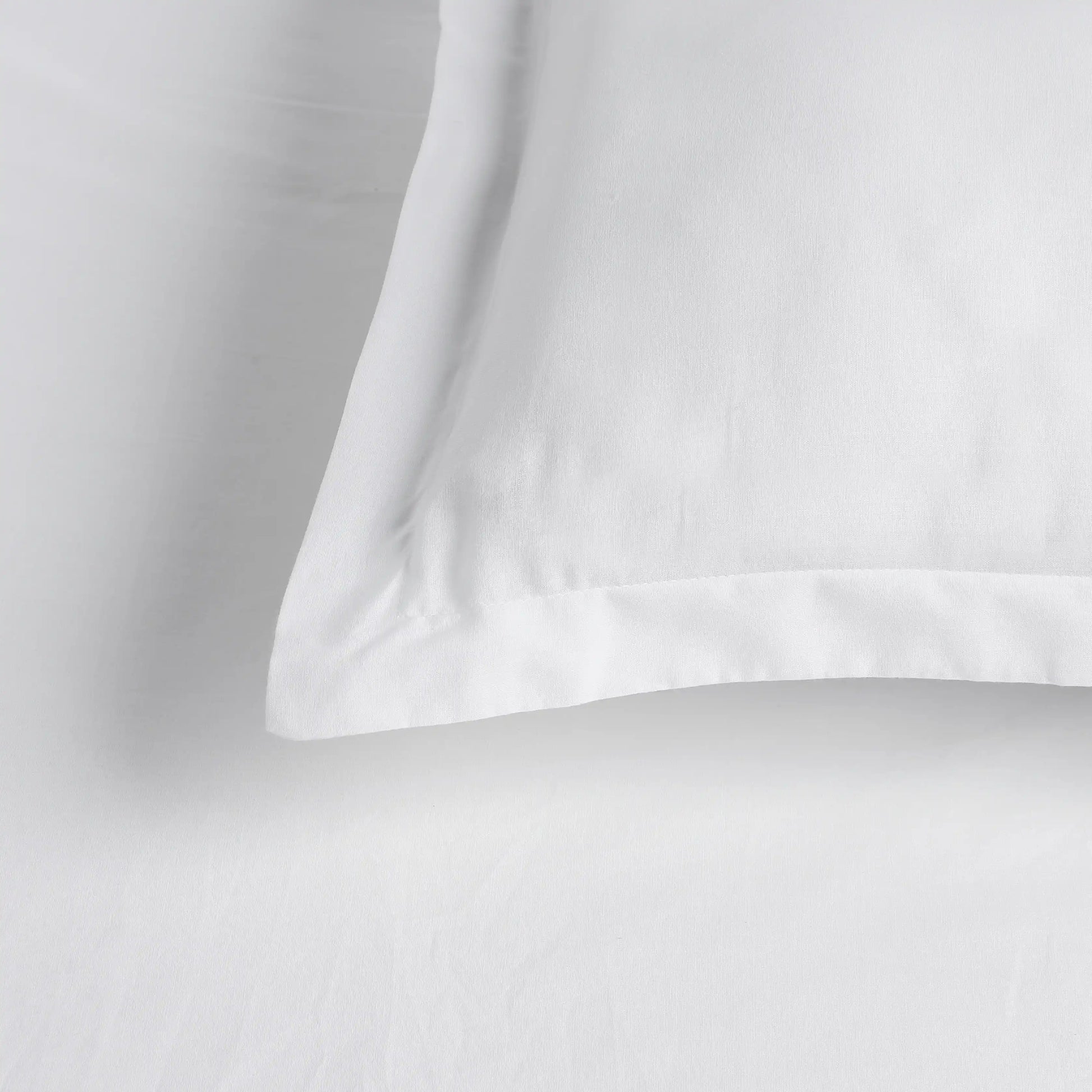 Paleto | Everyday Hues Solid Dyed Cotton Fitted Sheet Set-White White / King