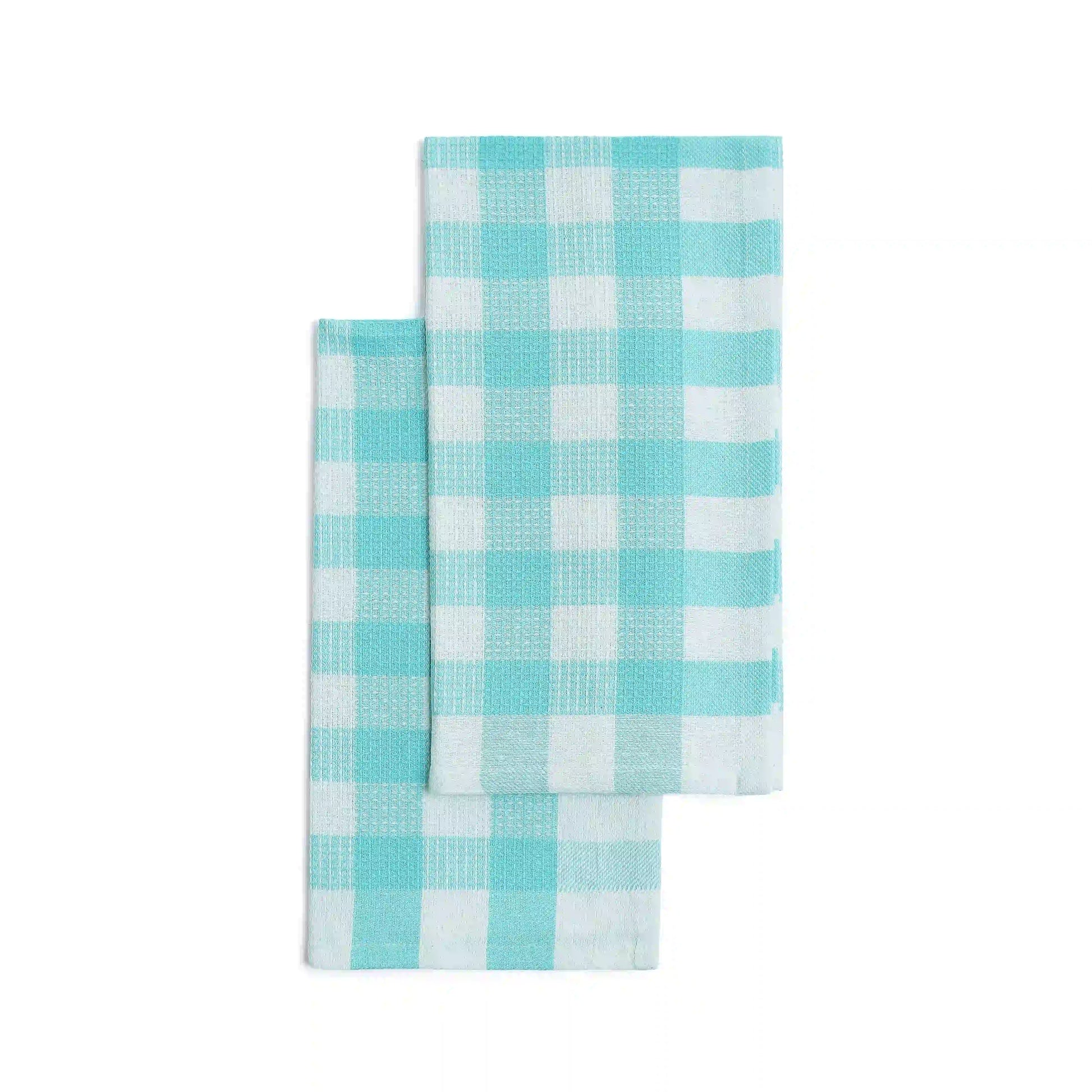 Nonna's Home | Everyday Essentials Kitchen Linen Set | Set of 20 Aqua Mist
