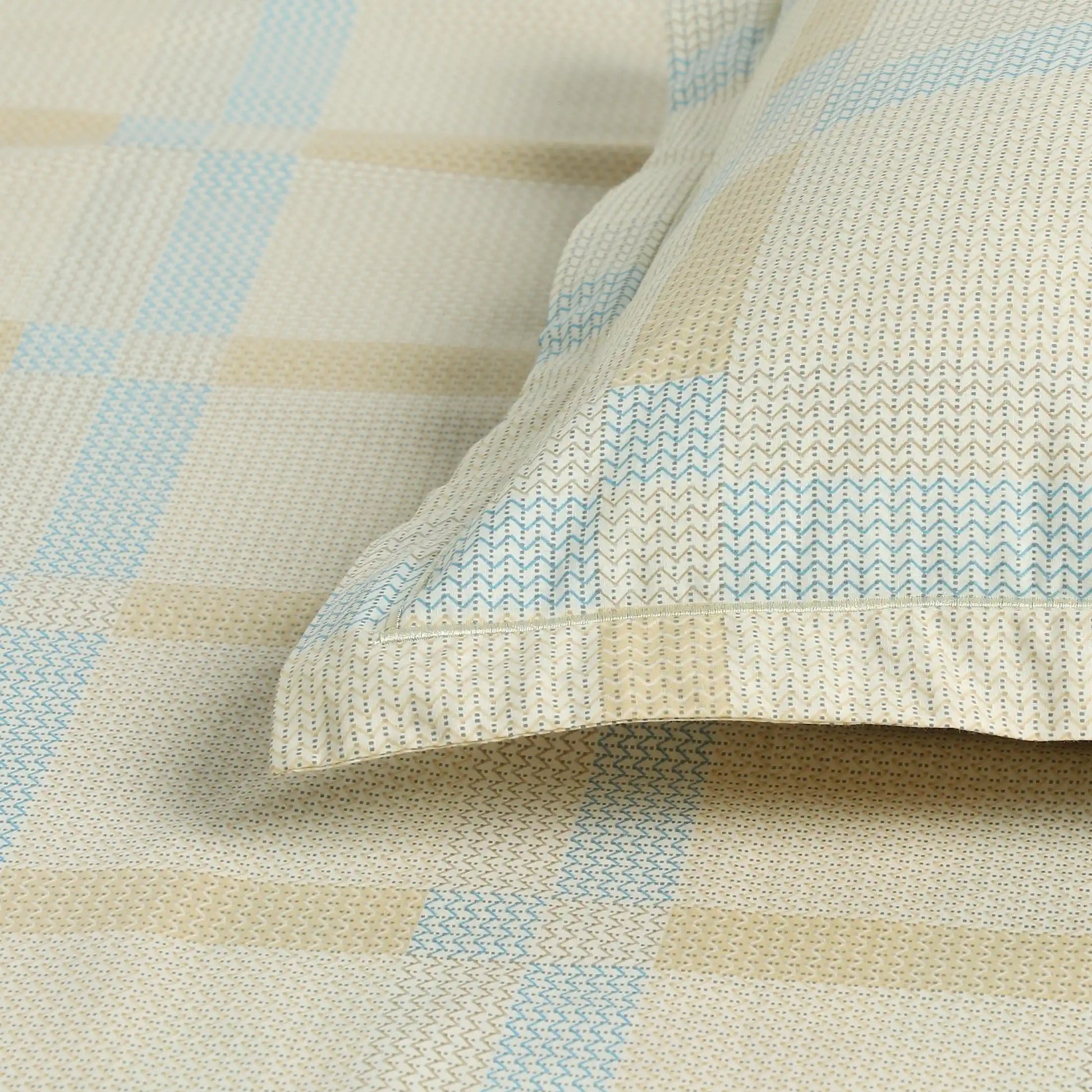 Threadscapes Printed Fitted Sheet Set-Sand Sand / King