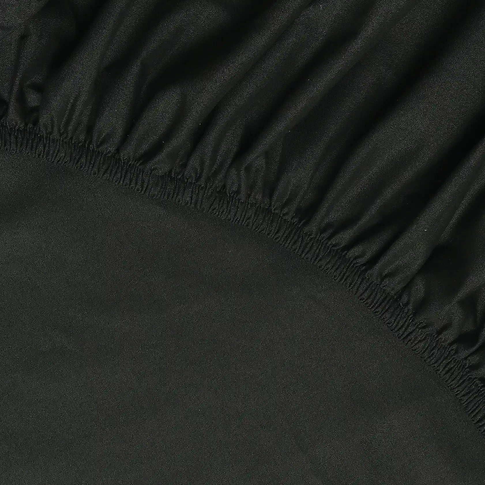 Paleto | Everyday Hues Solid Dyed Cotton Fitted Sheet Set-Dark Grey Dark Grey / Queen