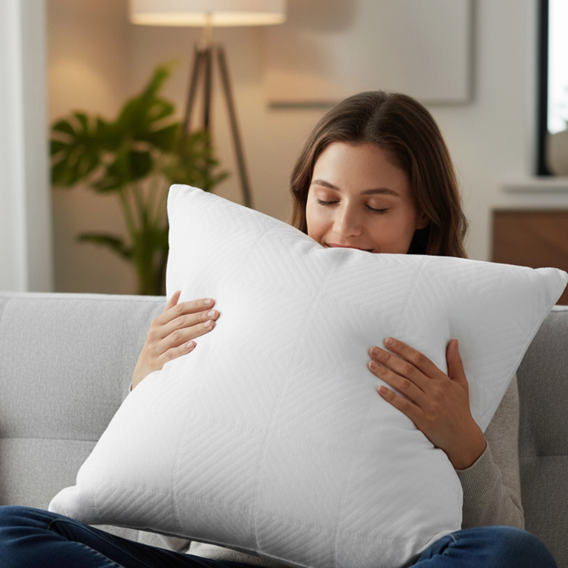 Snow Puff | Memory Foam Cushion Filler White