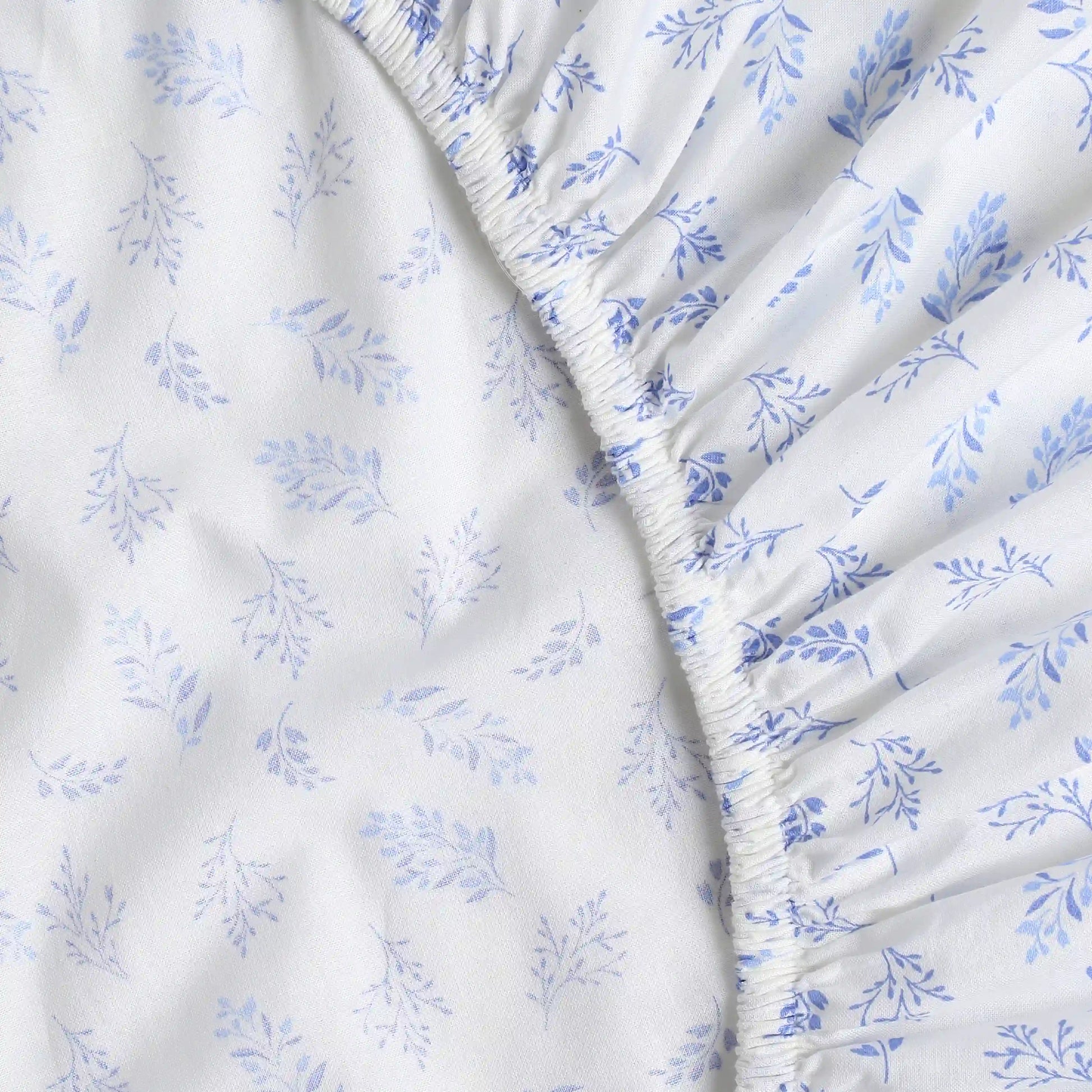 Bloomshire Classic 100% Cotton Fitted Sheet Set Purple / King