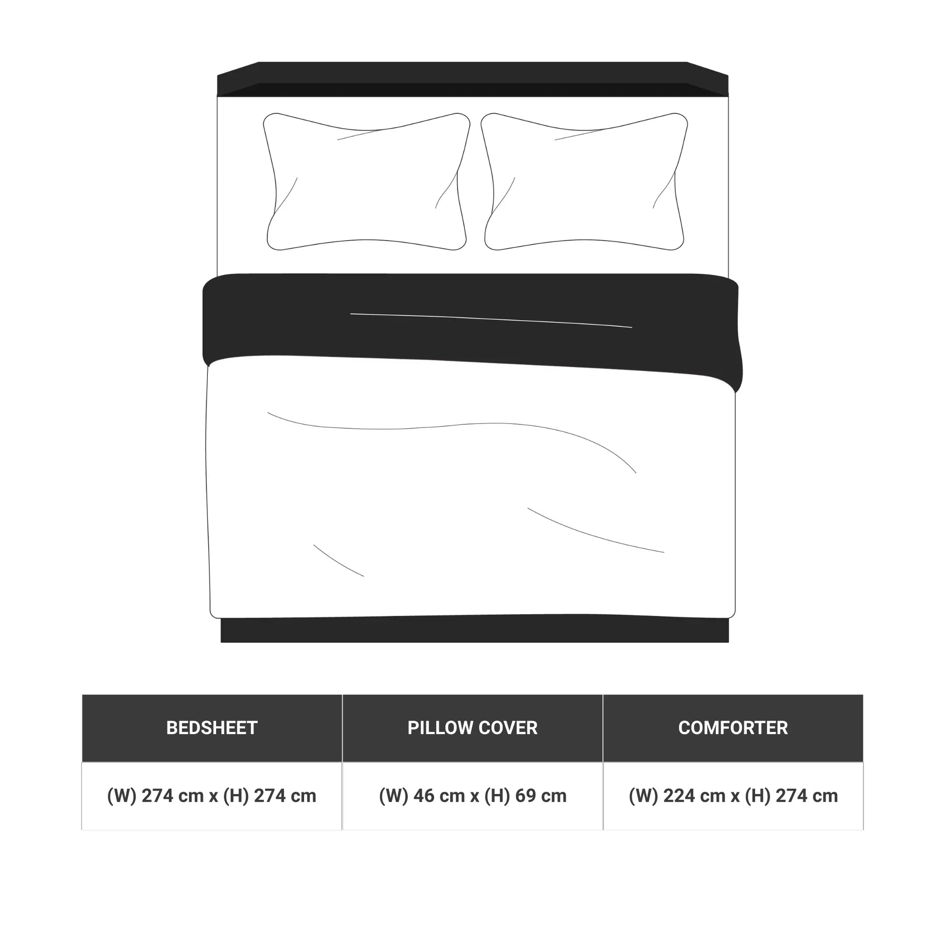 Udyan Tales | Modern Abstract Printed Bedding Set - Set of Bedsheet & Comforter - Neutral Beige Neutral Beige / King