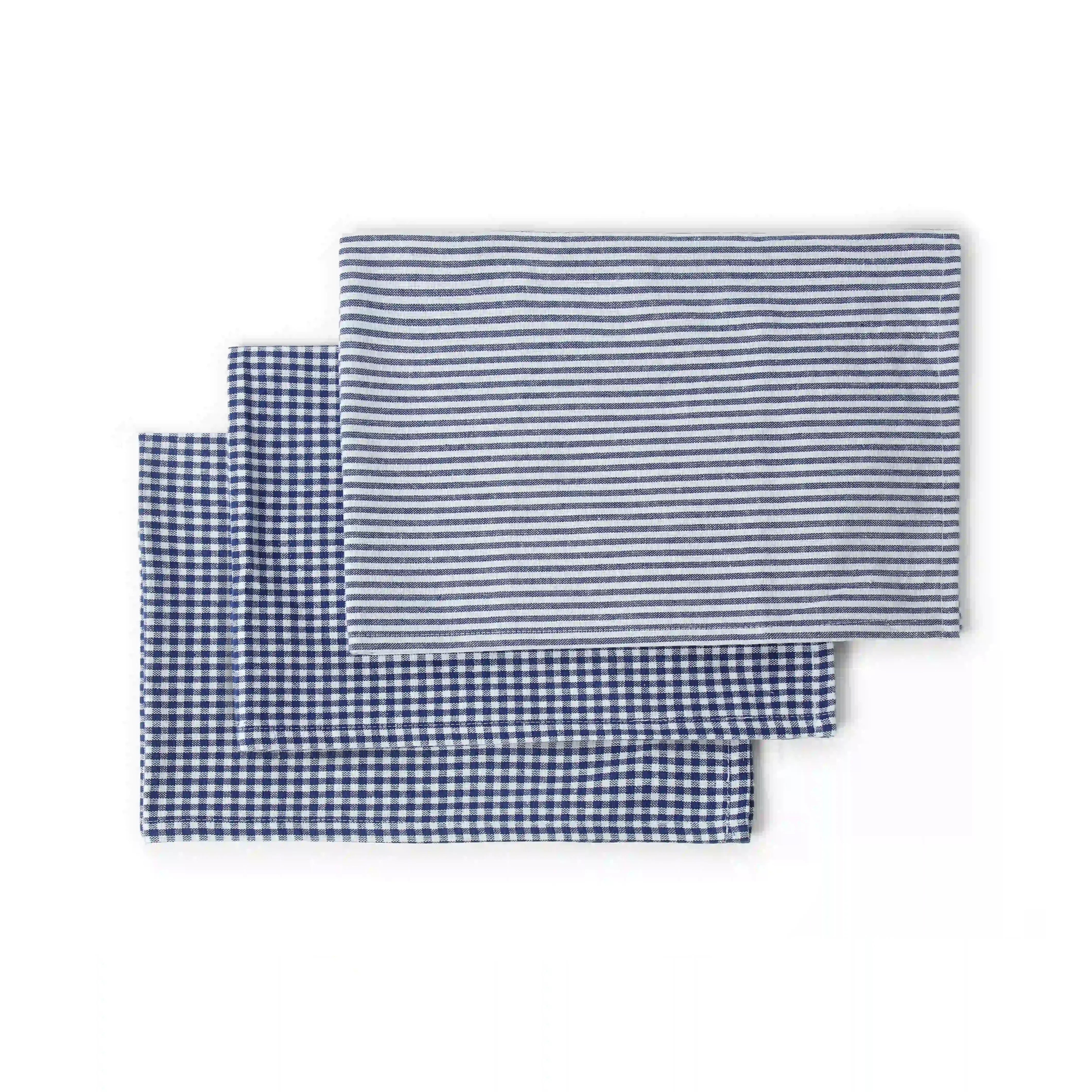 Nonna's Home | Everyday Essentials Kitchen Linen Set | Set of 20 Navy Sonnets
