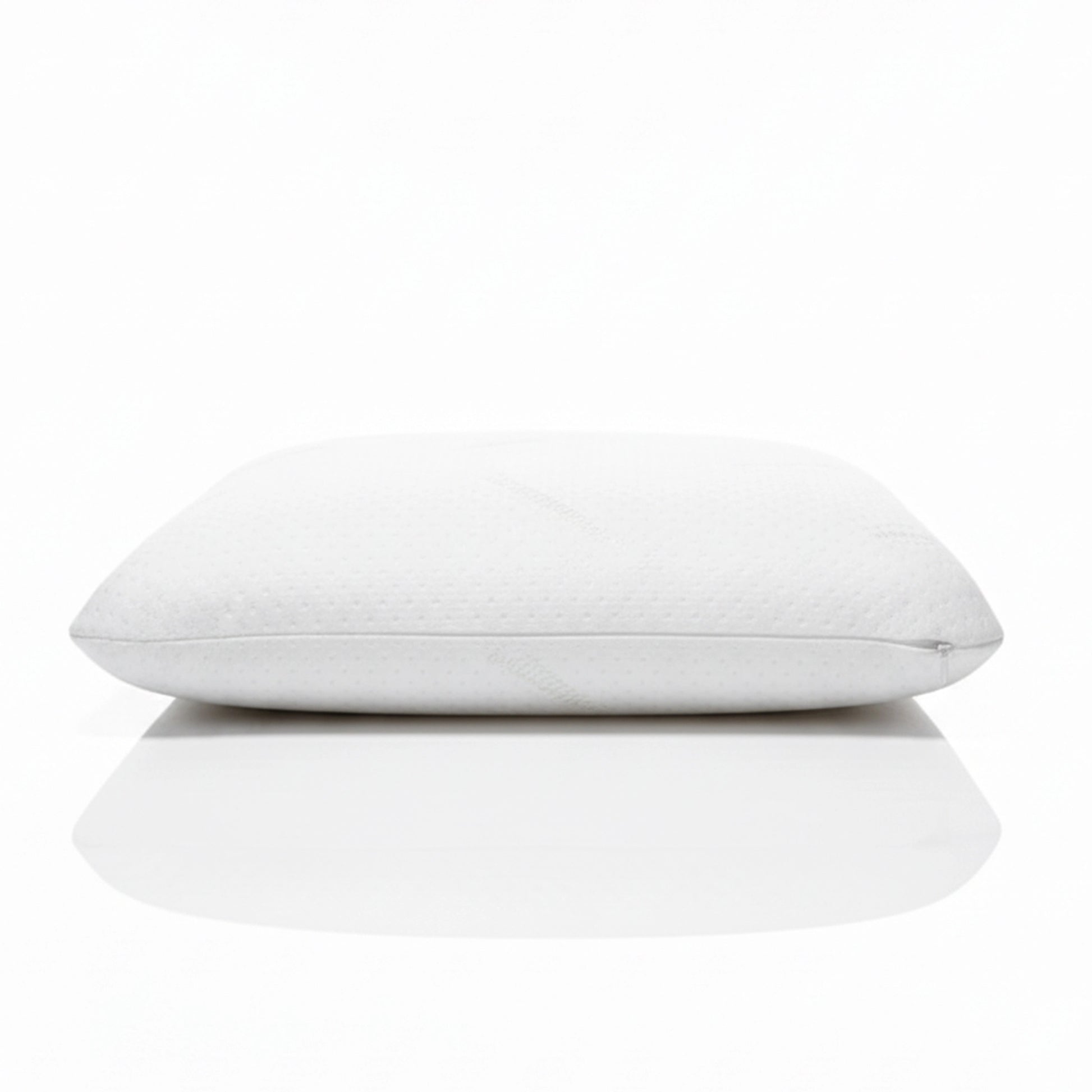 Bamboo Hush | Slim Memory Foam Pillow with Bamboo Fabric Cover White