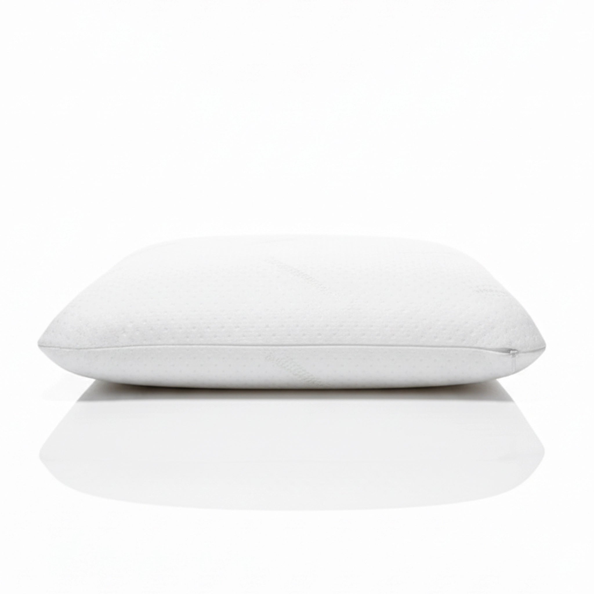 Bamboo Hush | Slim Memory Foam Pillow with Bamboo Fabric Cover White