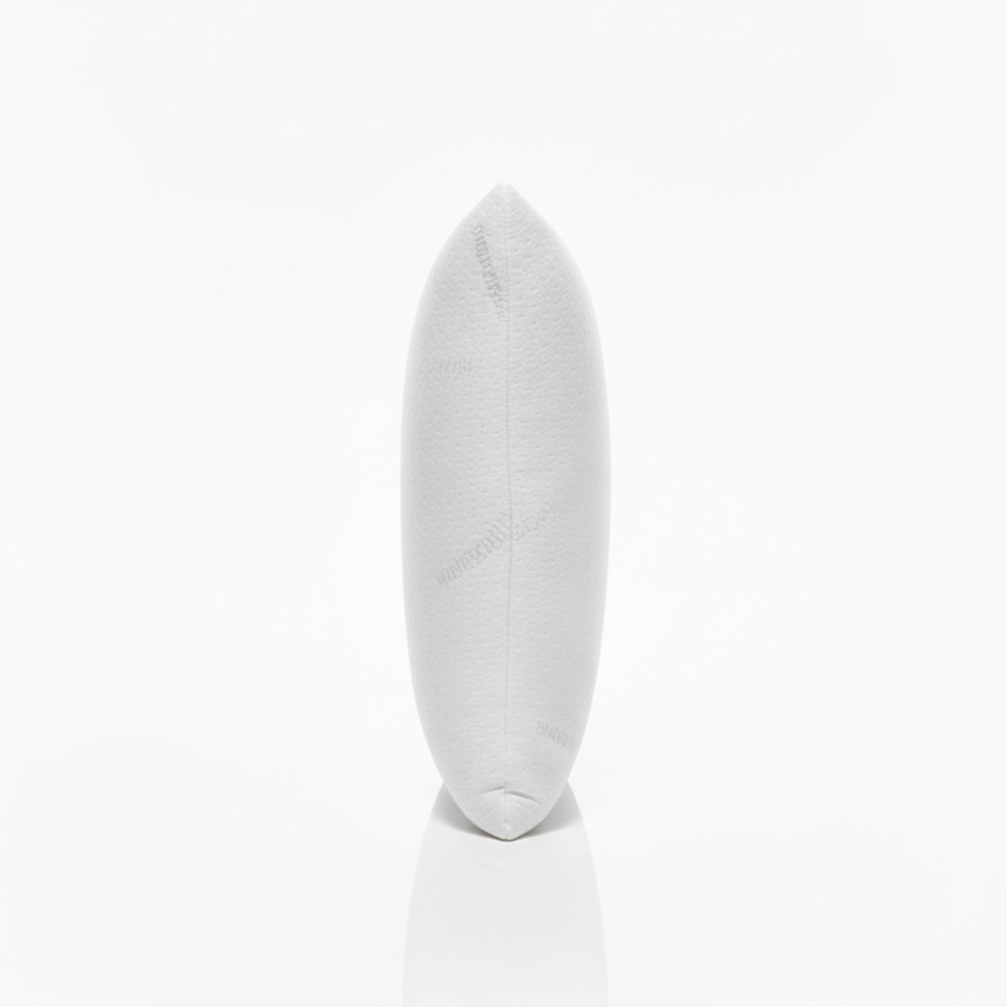 Bamboo Hush | Slim Memory Foam Pillow with Bamboo Fabric Cover White