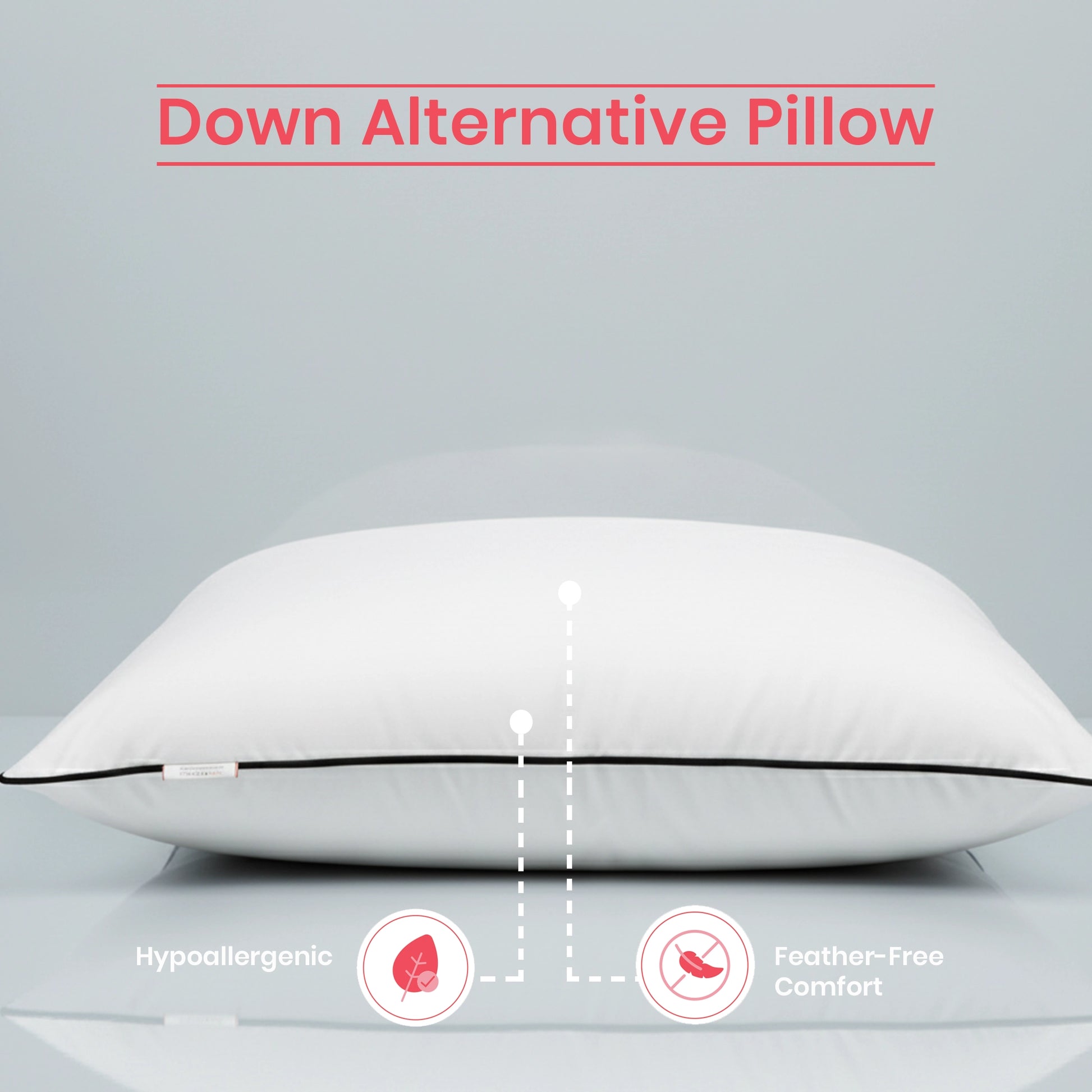 Dandelion Fluff | Premium Down Alternative Pillow White