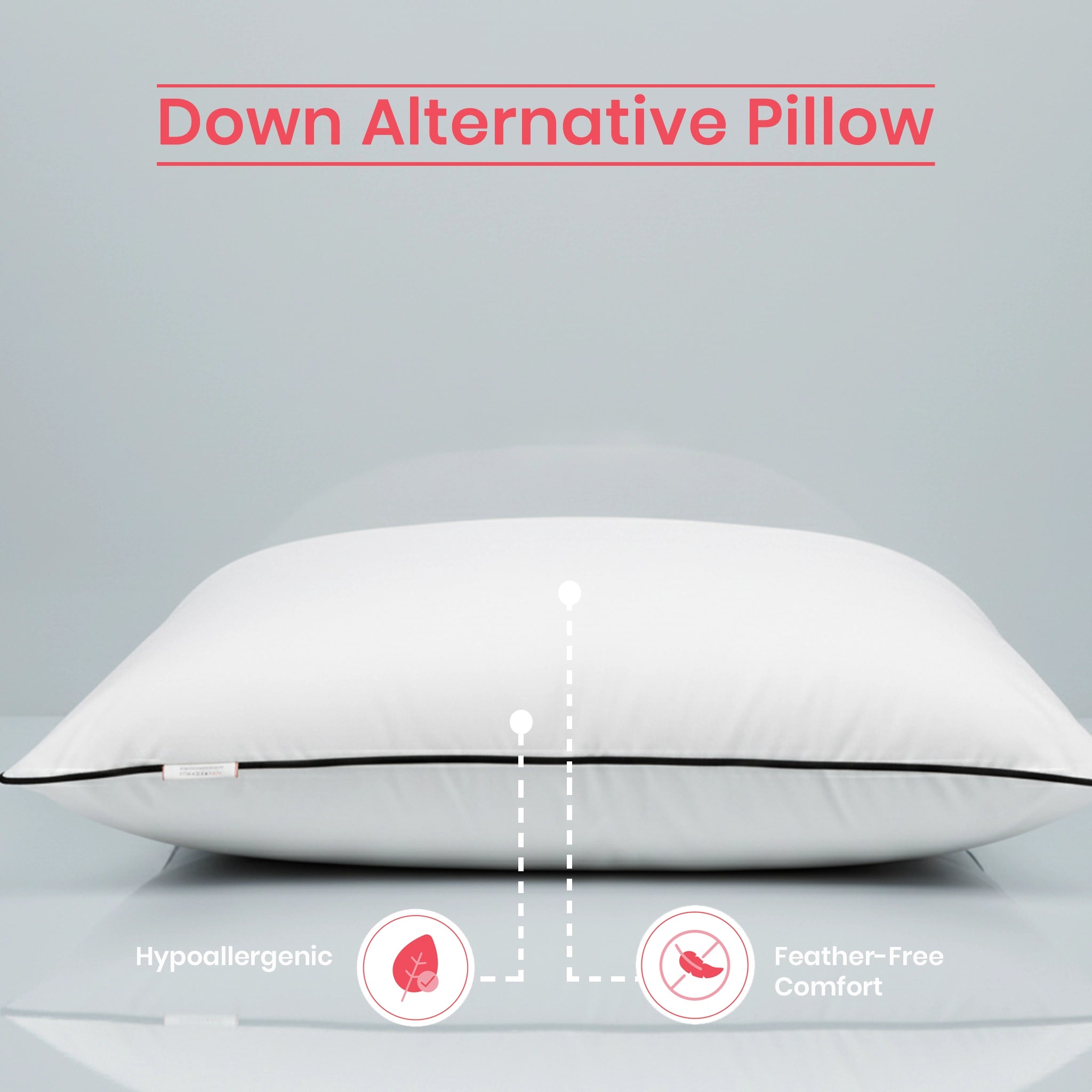 Dandelion Fluff | Premium Down Alternative Pillow White