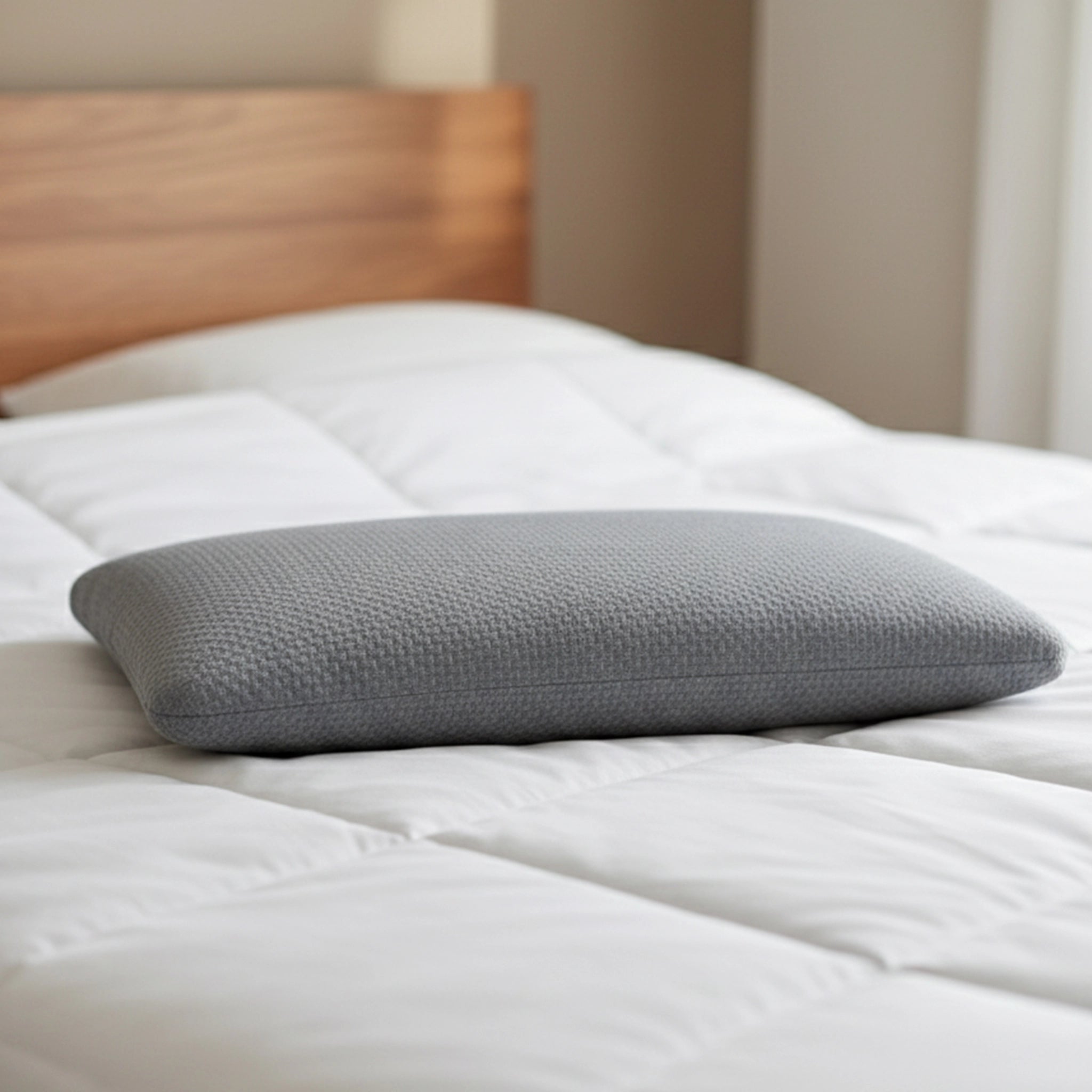 Cloud Lite | Ultra Slim Memory Foam Pillow Grey