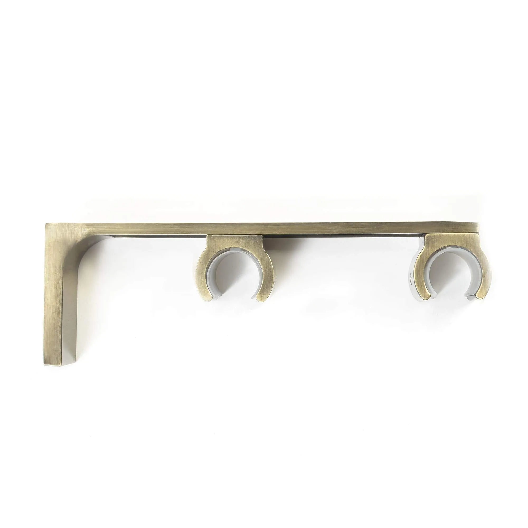Antique Brass Double Bracket