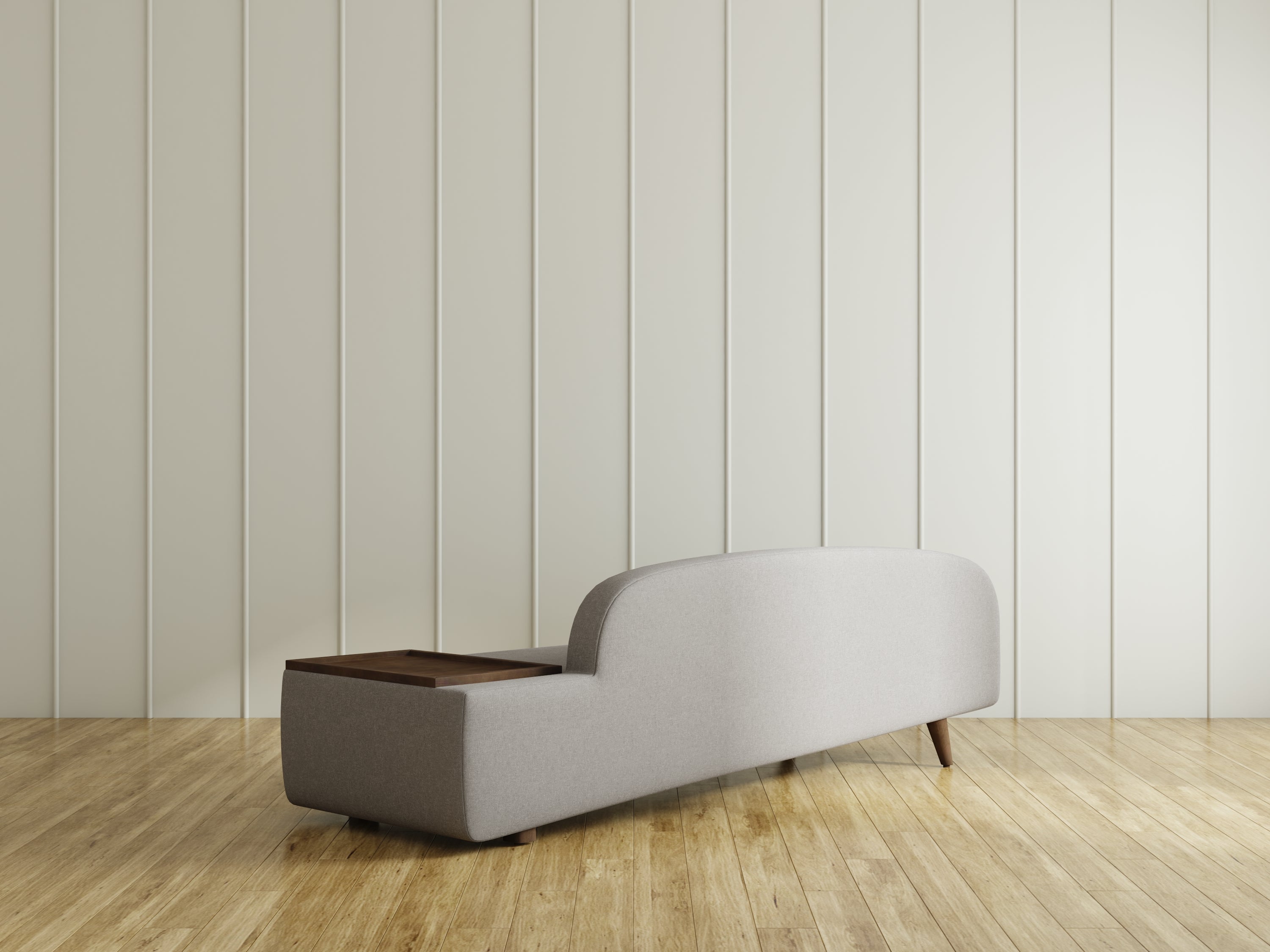 Wedge 3 Seater Sofa, Left Arm