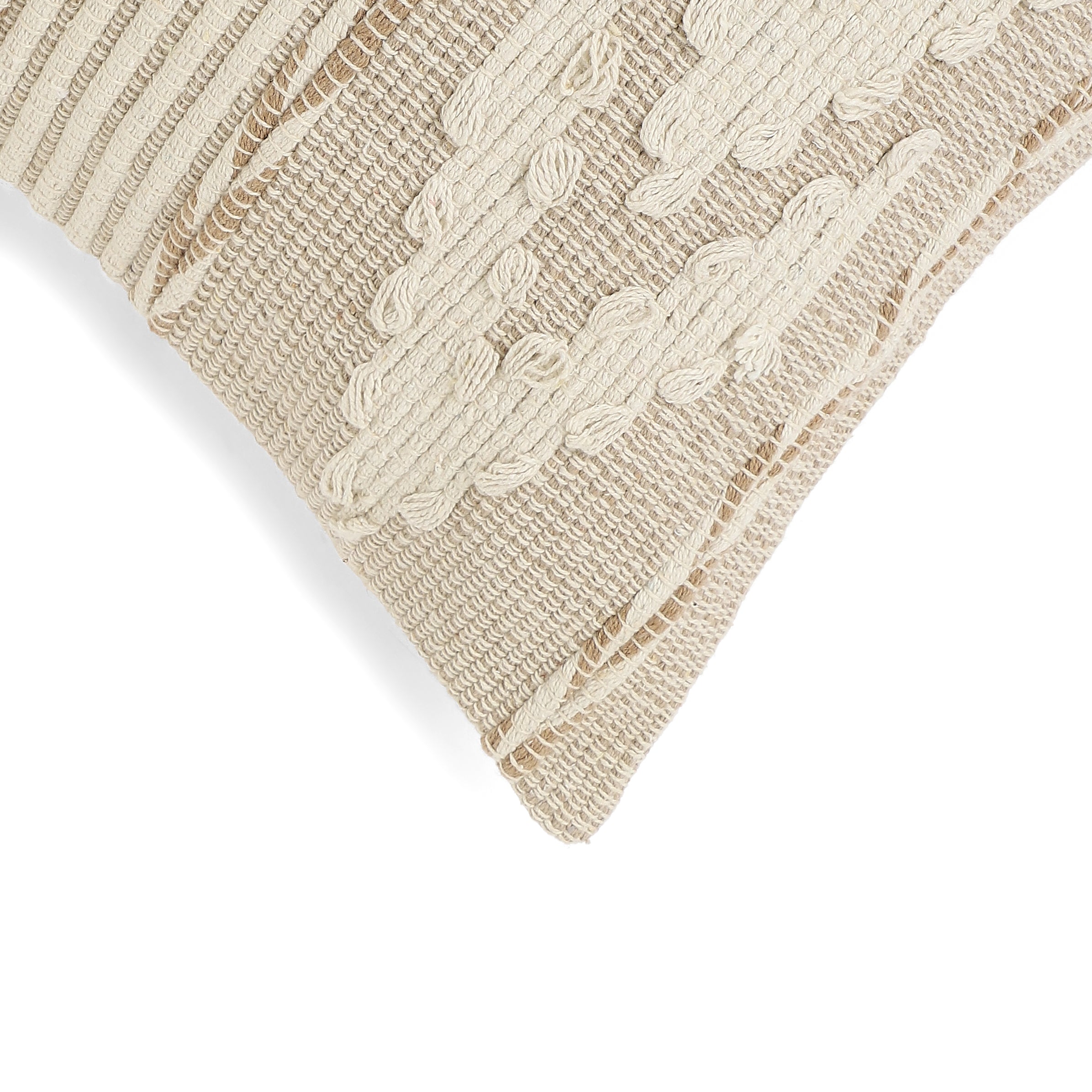 Vissencia 100% Cotton Cushion Cover | Beige
