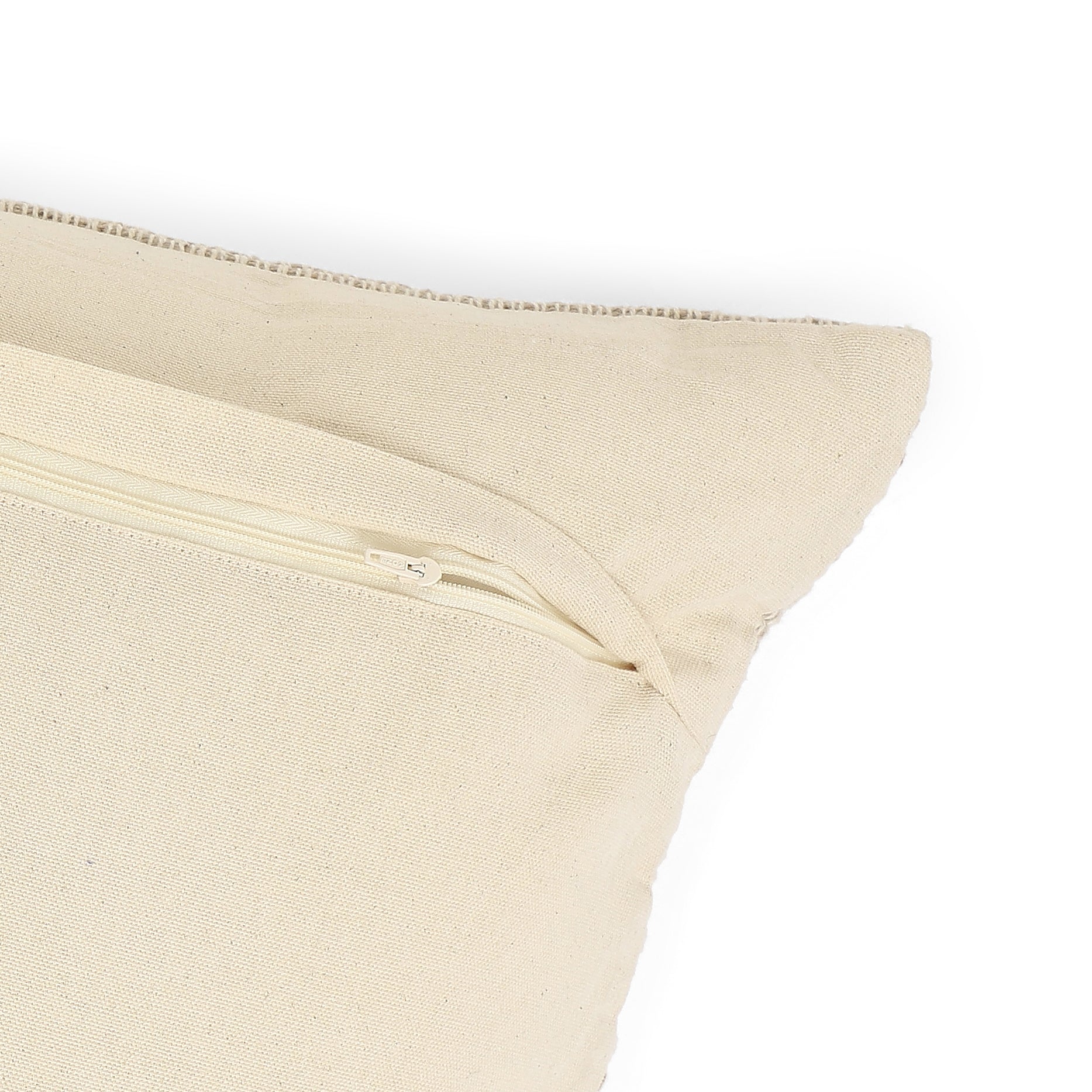Vissencia 100% Cotton Cushion Cover | Beige