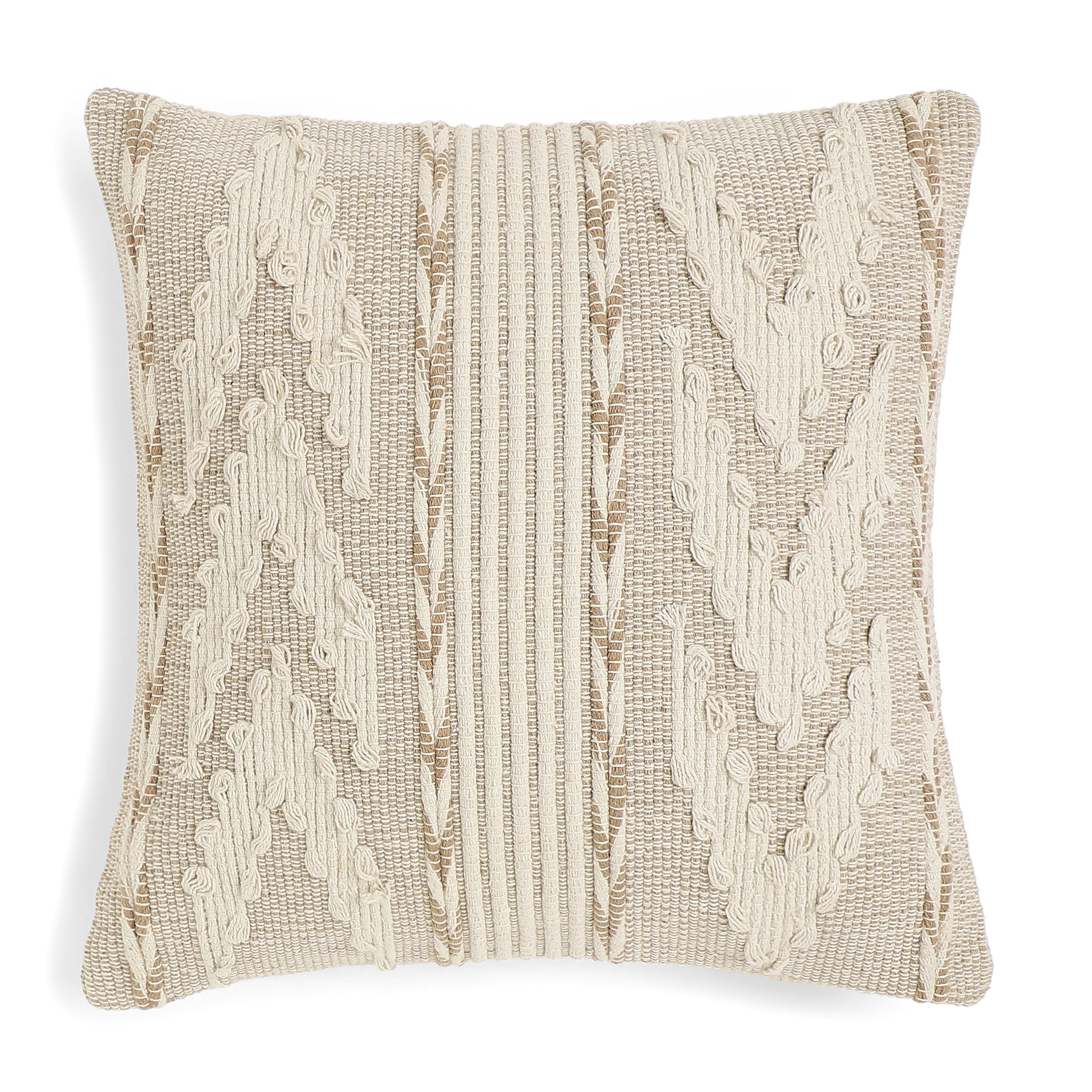 Vissencia 100% Cotton Cushion Cover | Beige