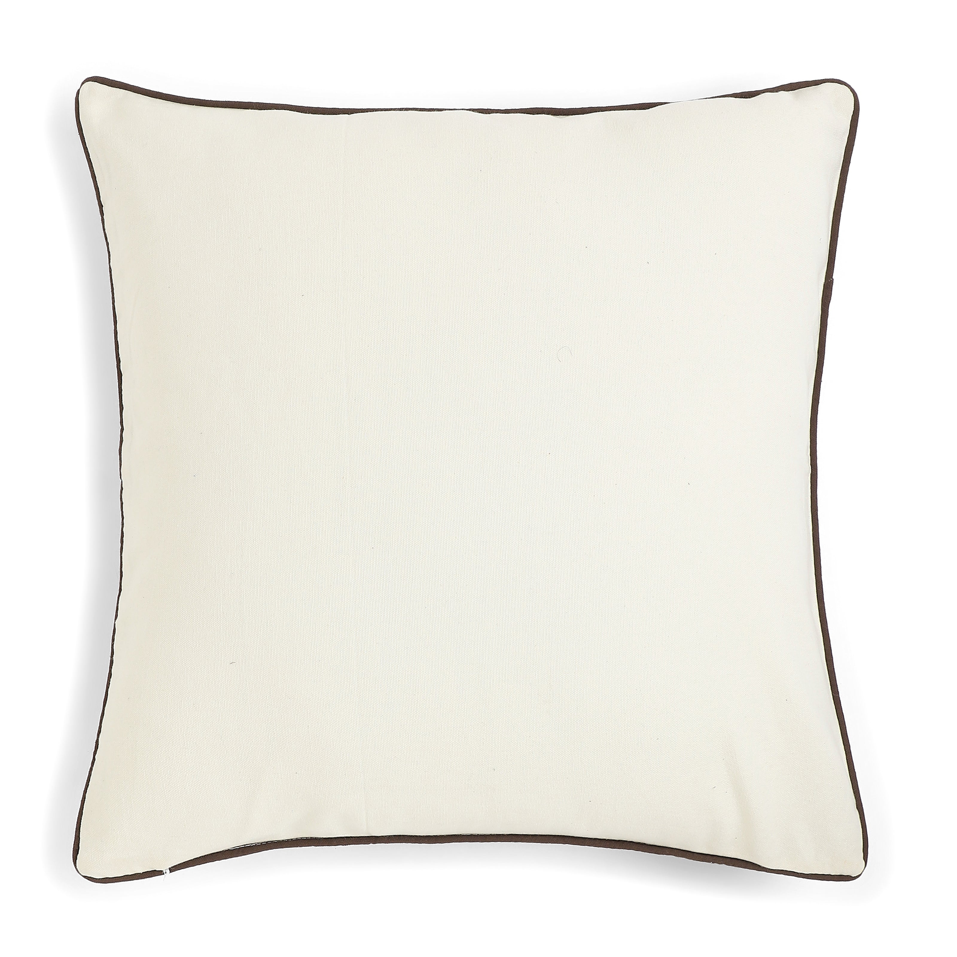 Espricia 100% Cotton Cushion Cover | Brown