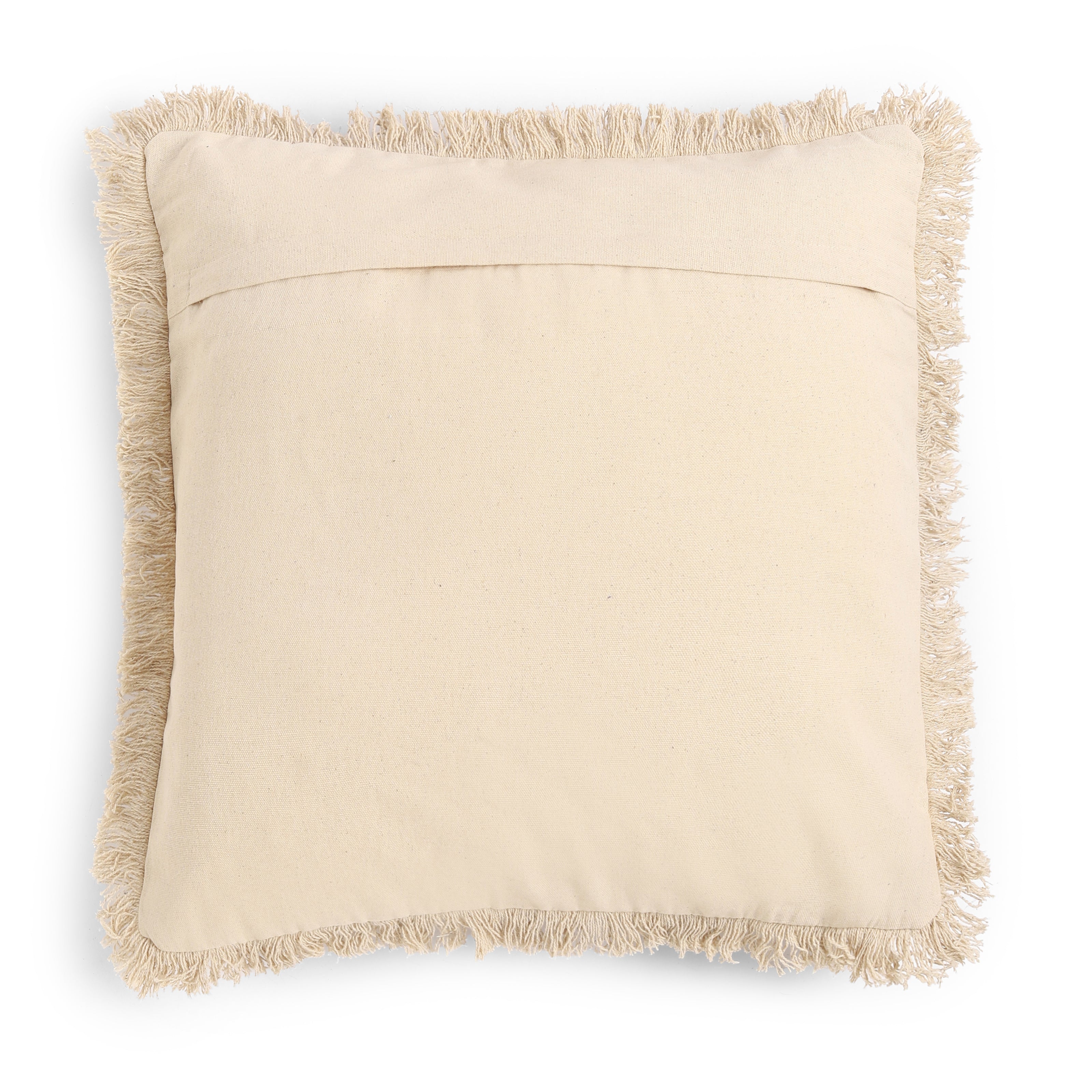 Vissencia 100% Cotton Cushion Cover | Black
