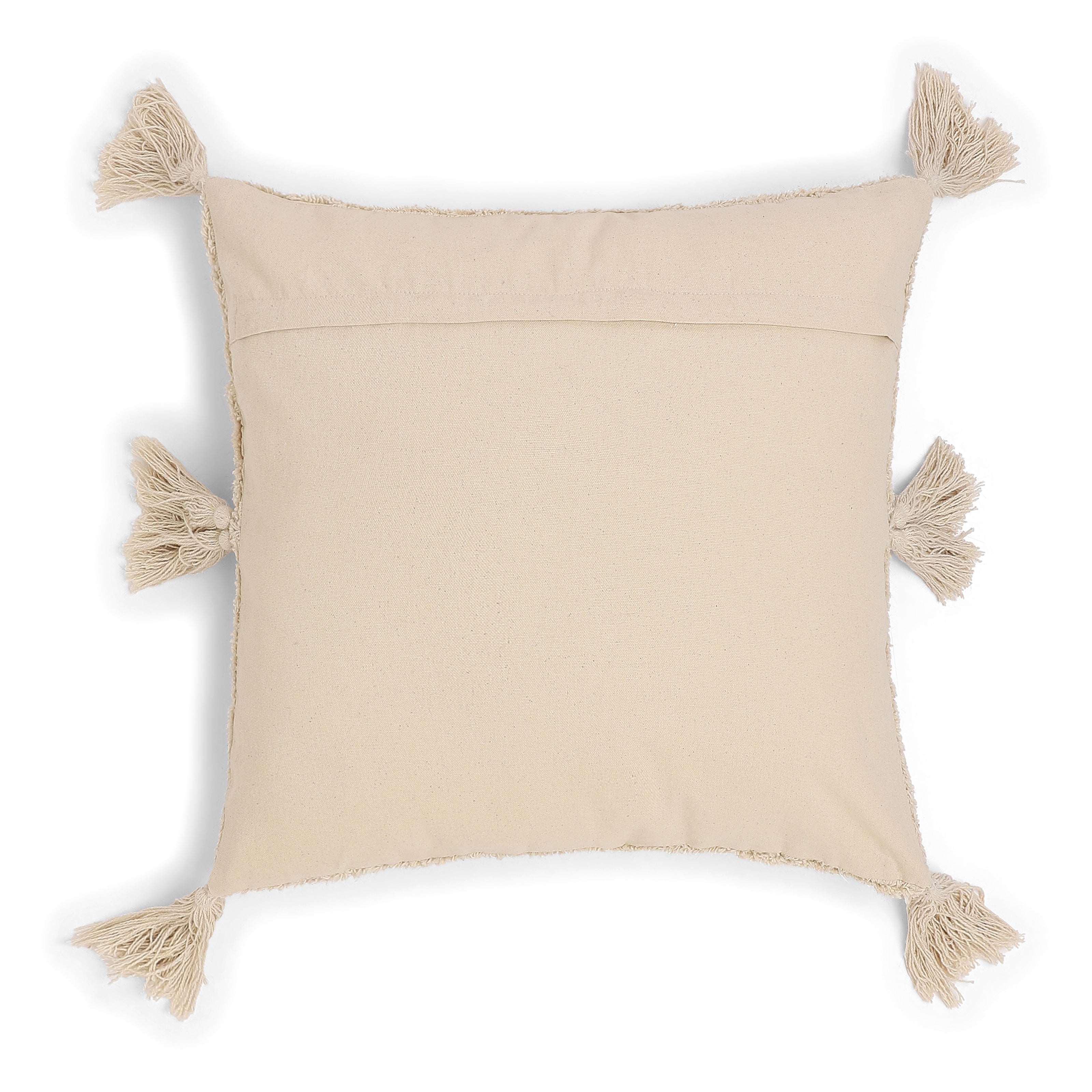Vissencia 100% Cotton Cushion Cover | Light Beige