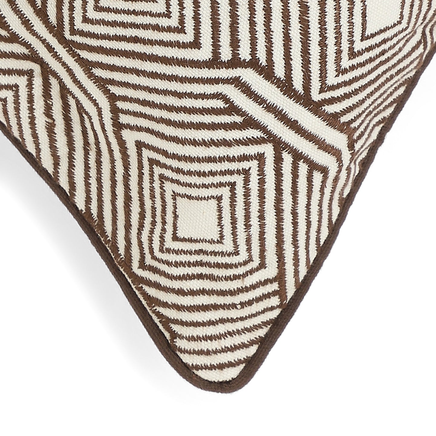 Espricia 100% Cotton Cushion Cover | Brown