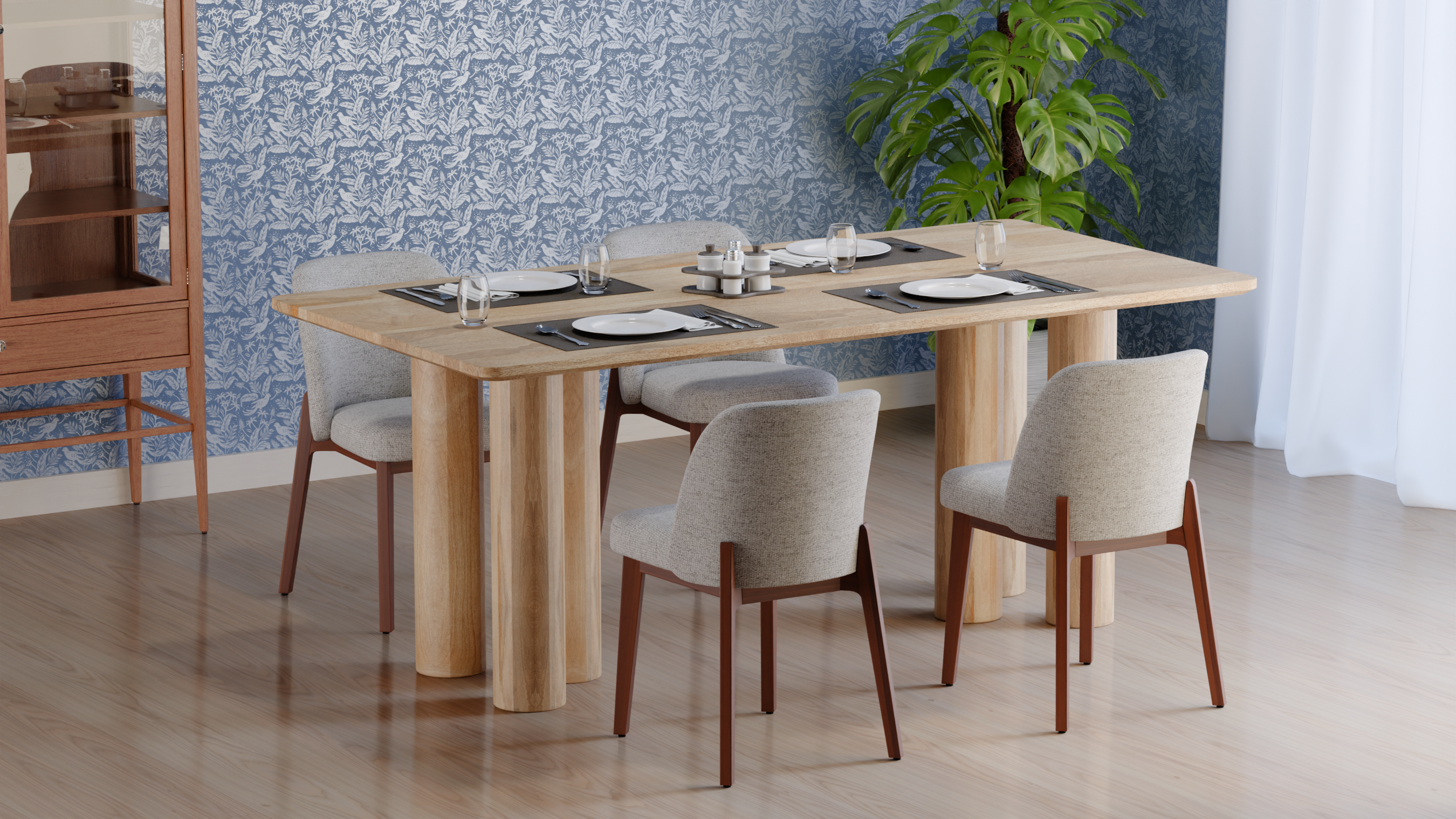Gaia 6 Seater Dining Table