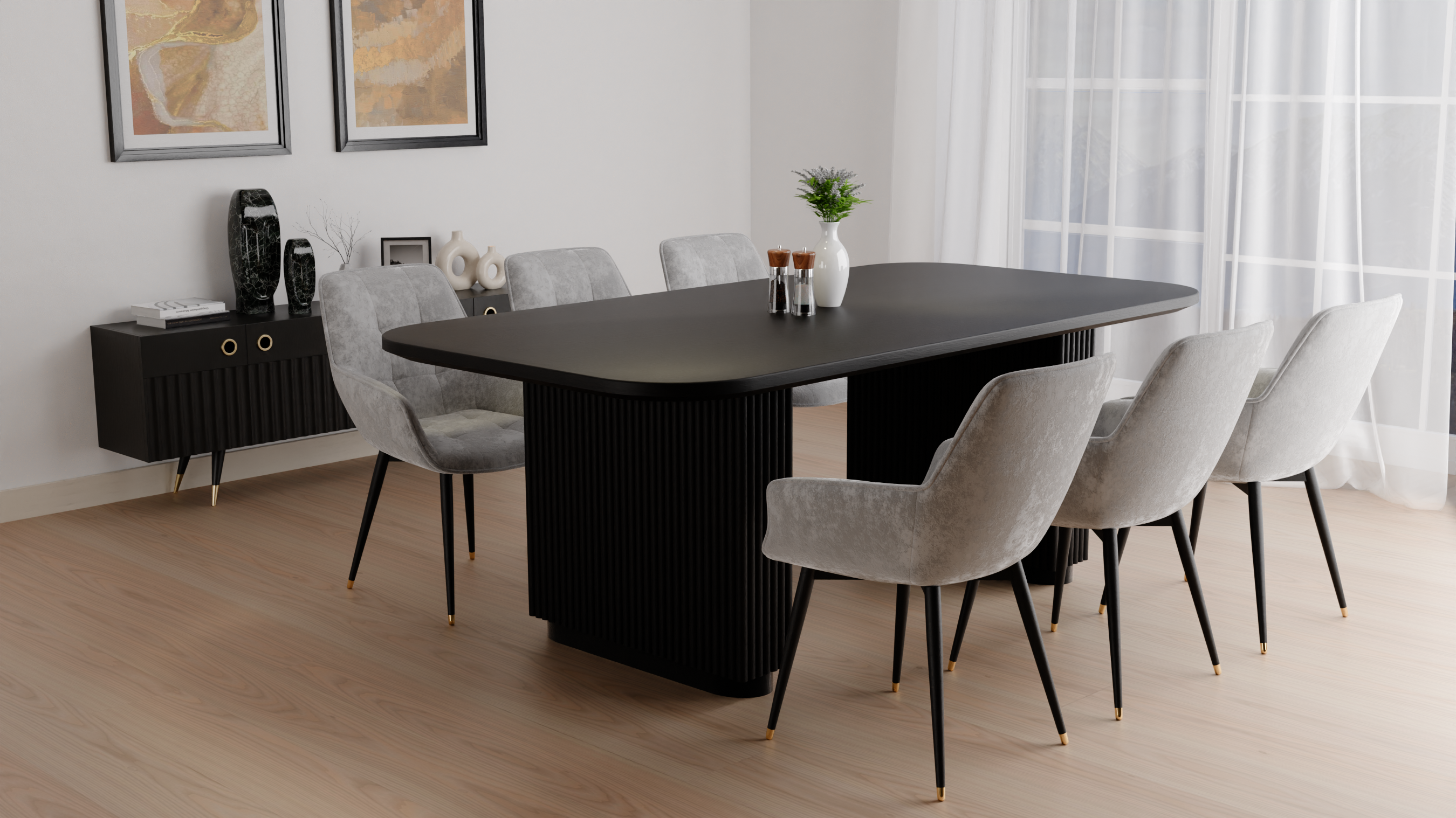 Arcadia 6 Seater Dining Table