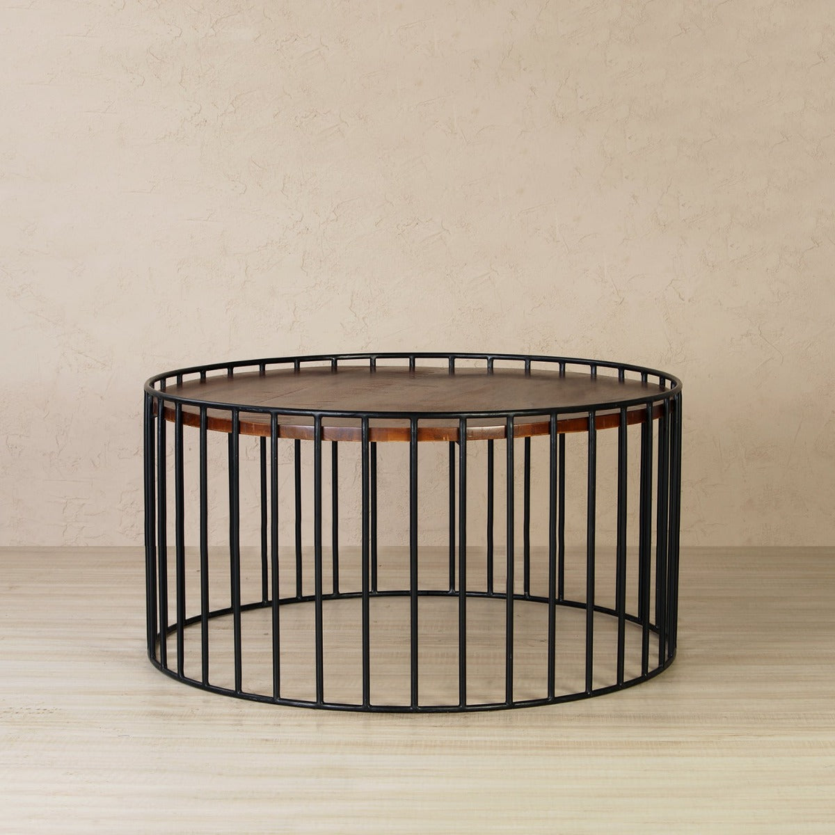 Wooden Birdcage Coffee Table
