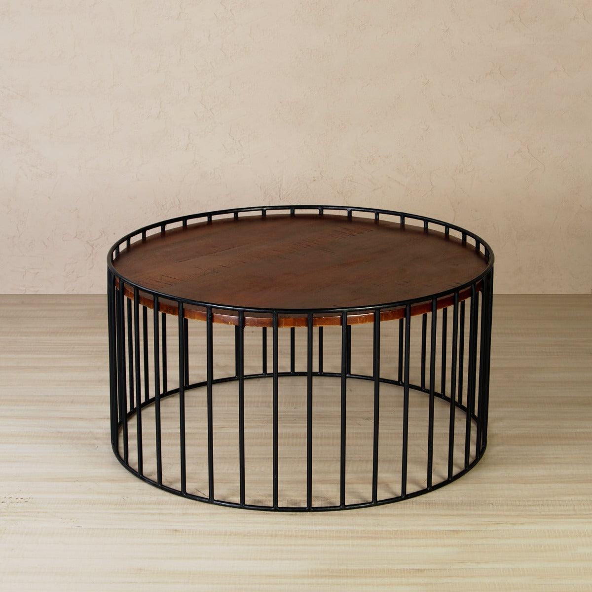 Wooden Birdcage Coffee Table