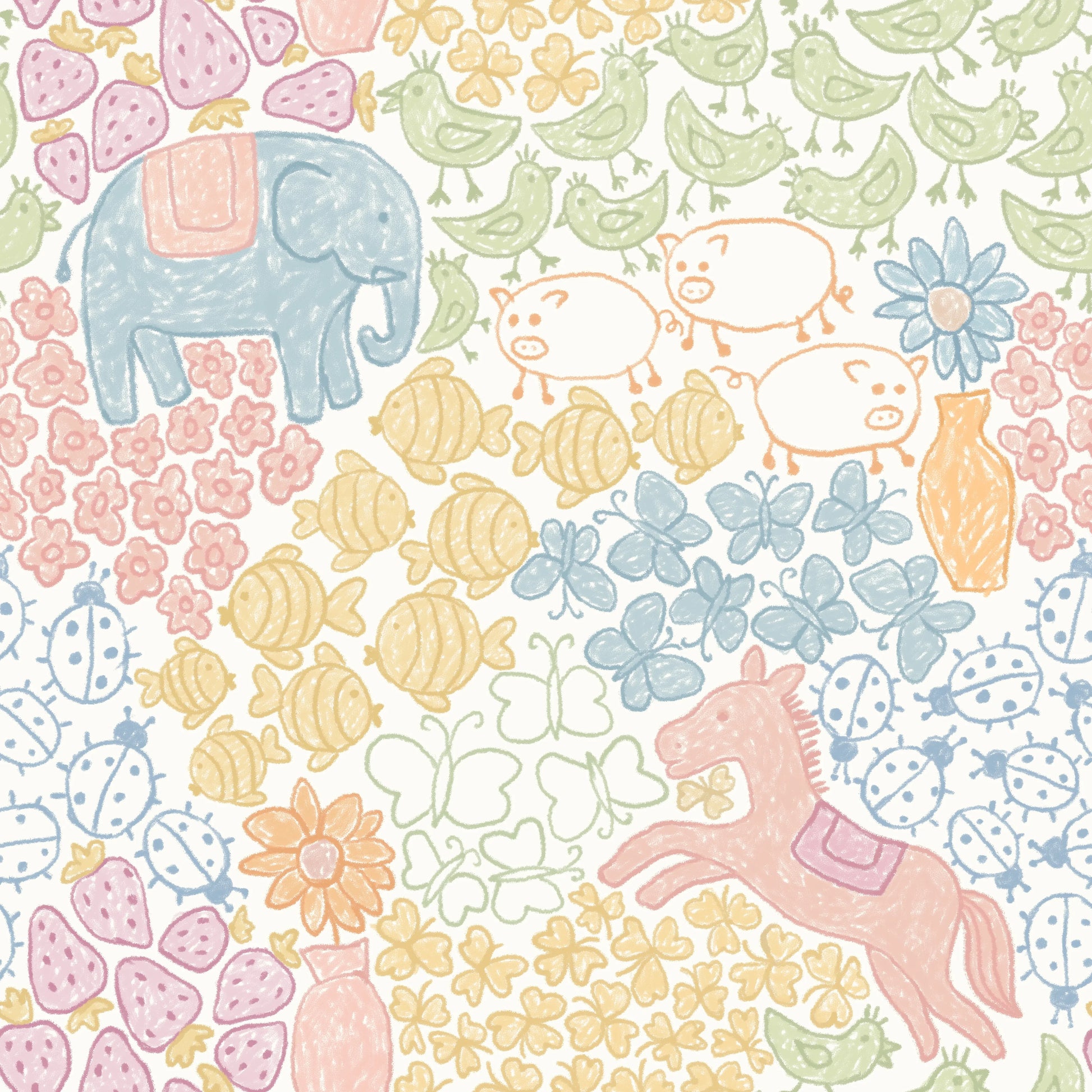 Nomad's Diary Edition 7 - Orchard | Multipurpose Fabric Orchard-Spring