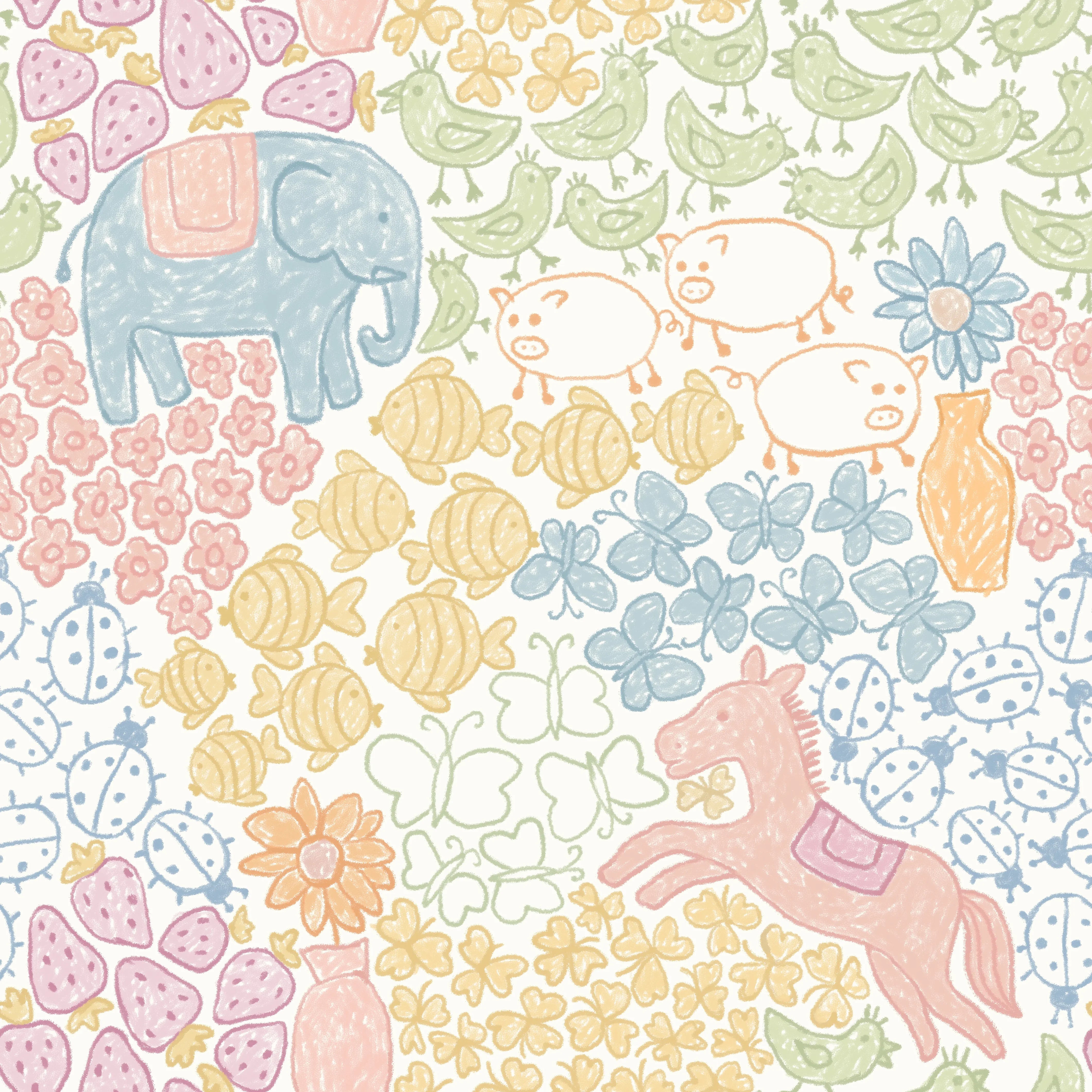 Nomad's Diary Edition 7 - Orchard | Multipurpose Fabric Orchard-Spring