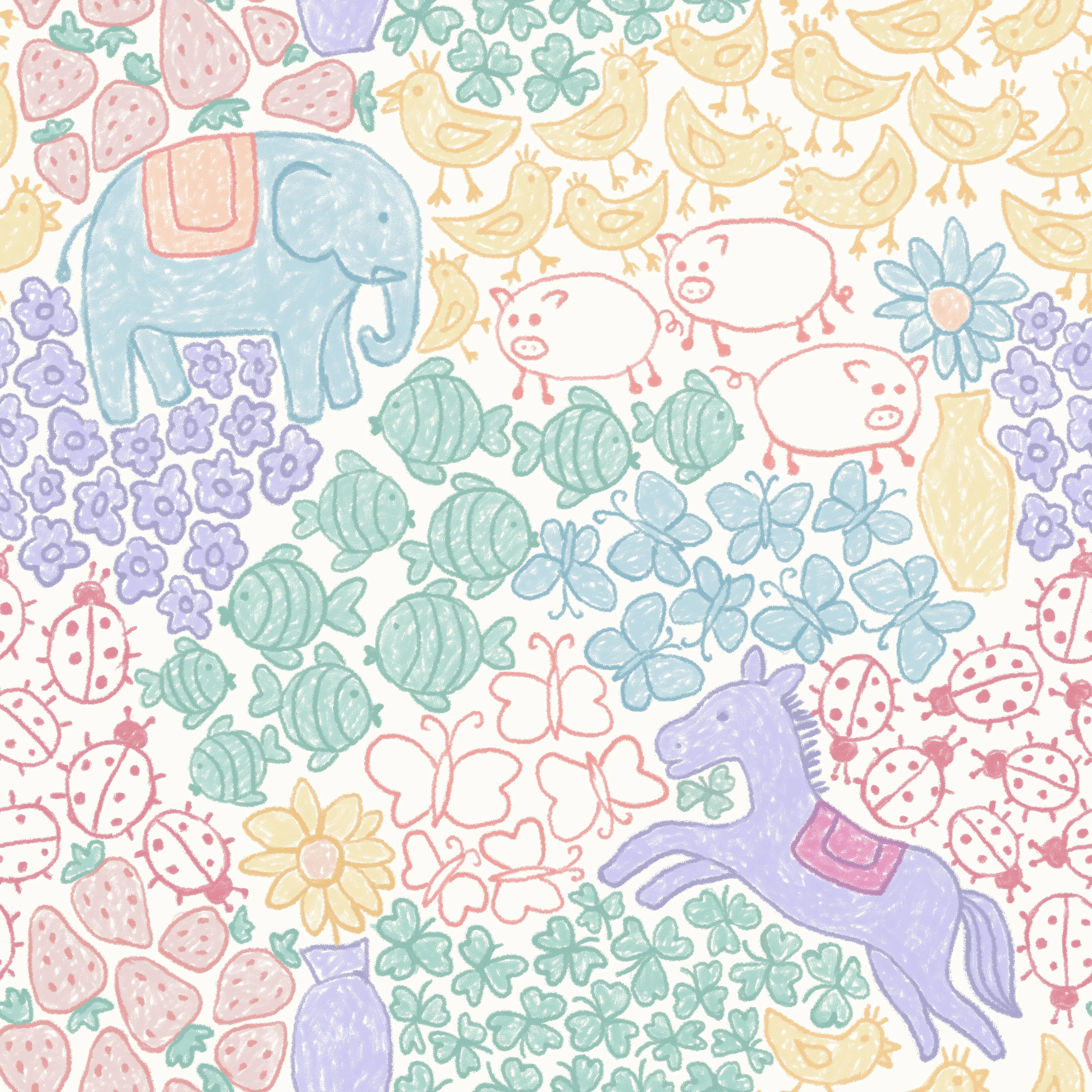 Nomad's Diary Edition 7 - Orchard | Multipurpose Fabric Orchard-Berries