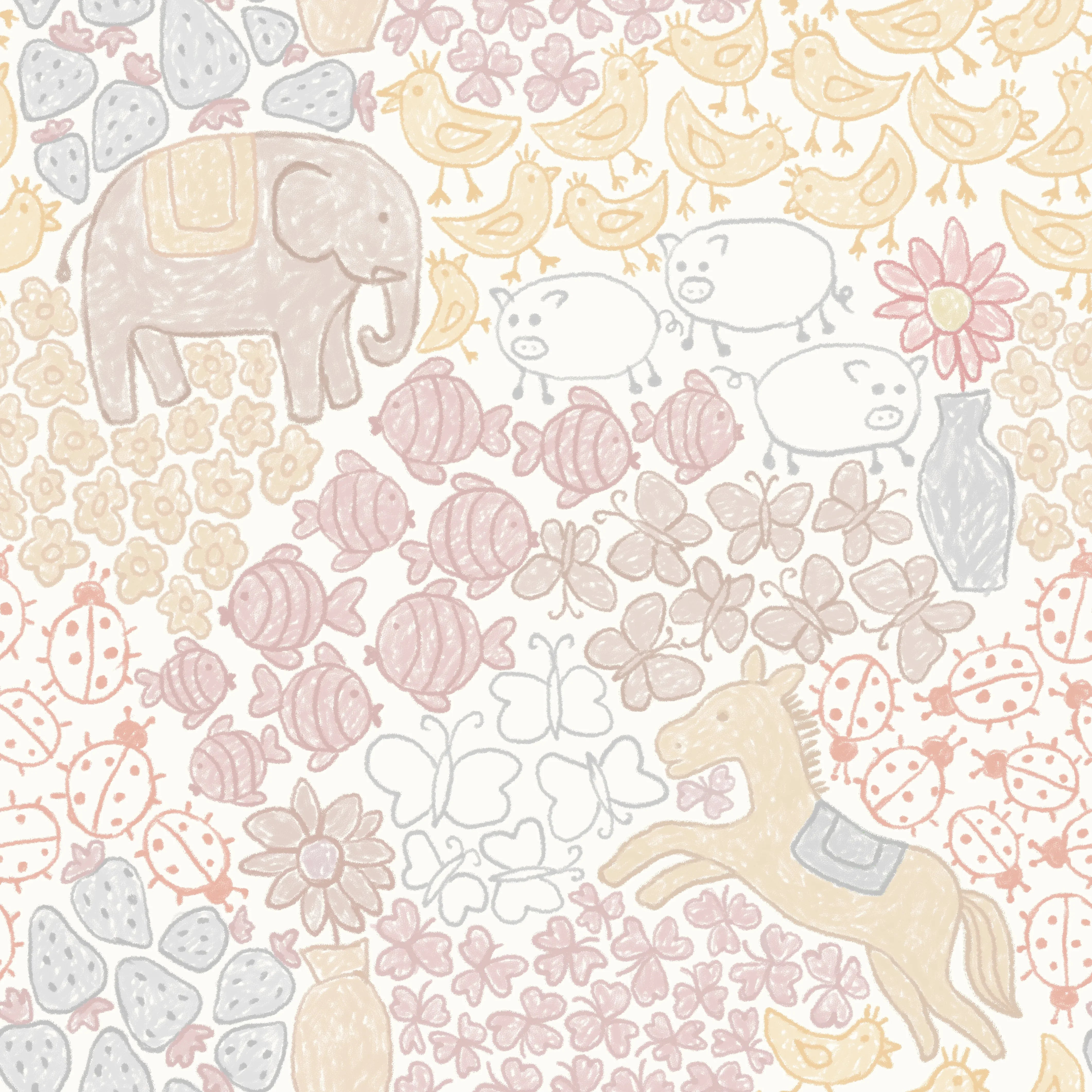 Nomad's Diary Edition 7 - Orchard | Multipurpose Fabric Orchard-Sunset