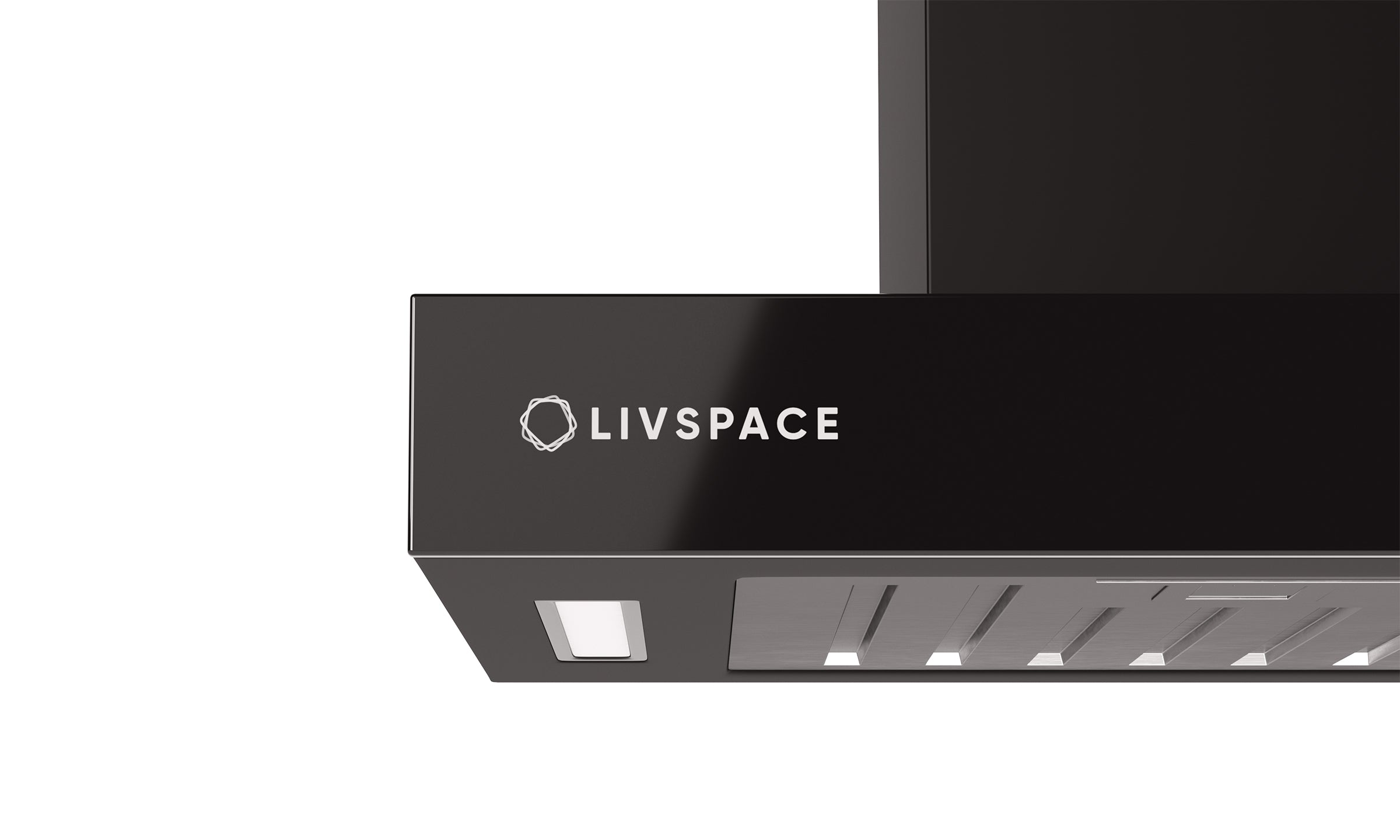 Optima by Livspace Baffle filter T Shape chimney 600mm size 1200m3/h suction power (Only Ductless) | Optima CH DL T 60