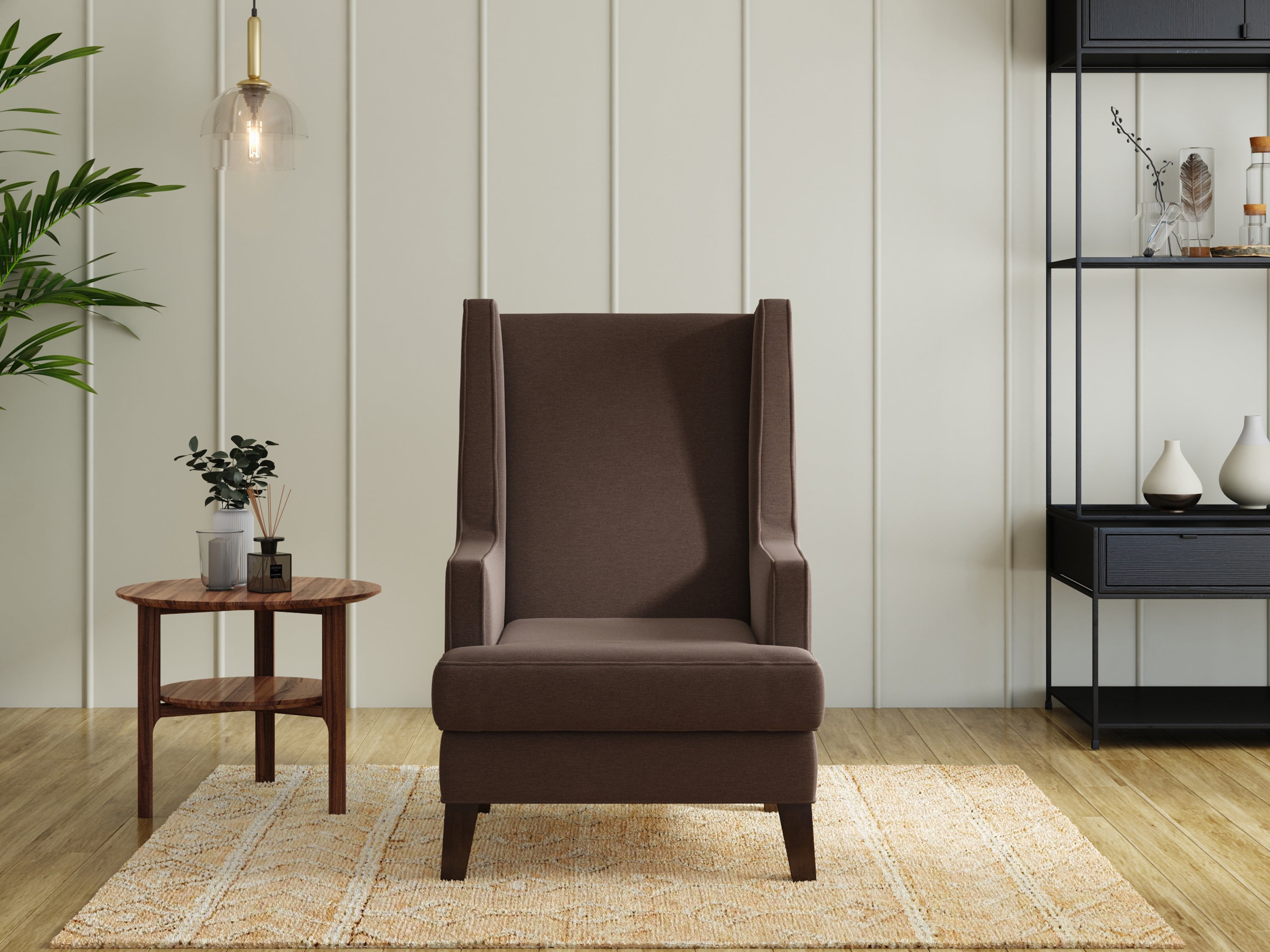 Claire Wingback Accent Chair