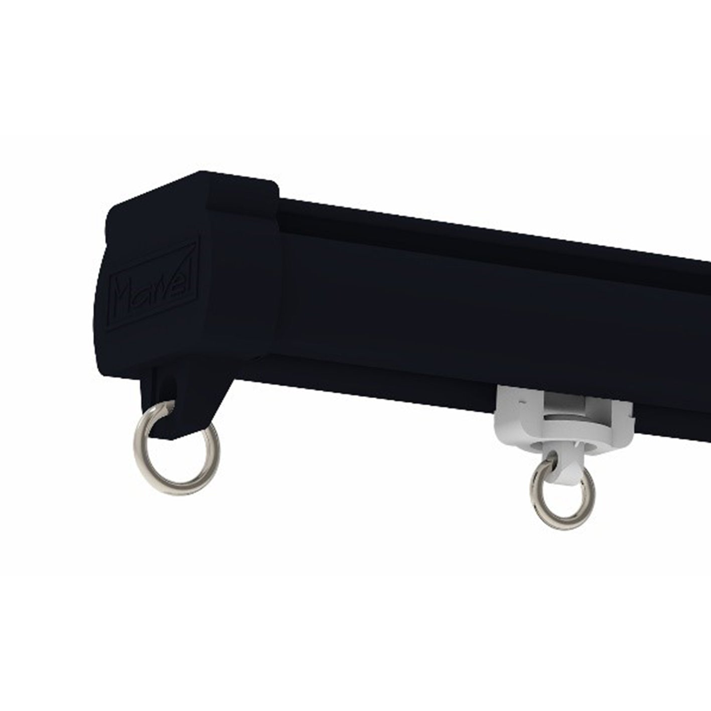EasyGlide Manual Curtain Track with Ceiling Holder