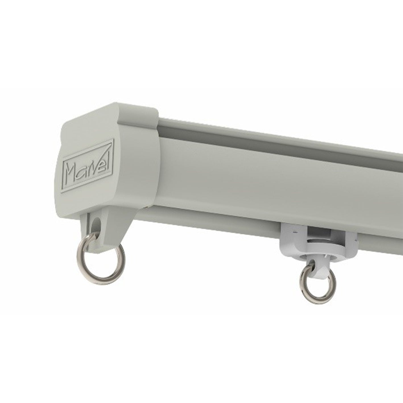 EasyGlide Manual Curtain Track with Ceiling Holder