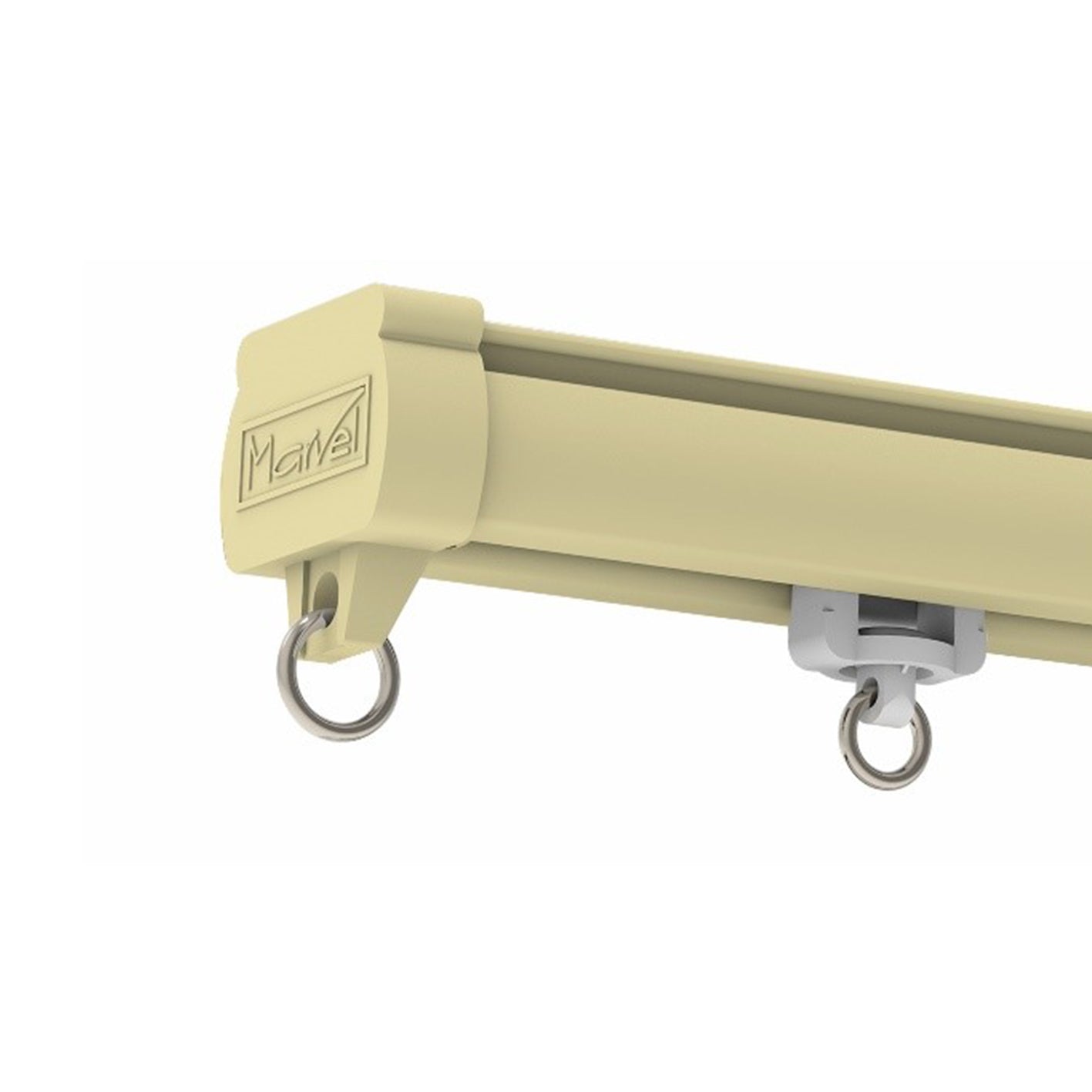 EasyGlide Manual Curtain Track with Ceiling Holder