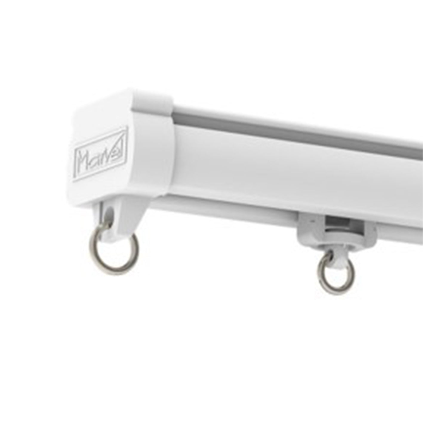 EasyGlide Manual Curtain Track with Wall Holder
